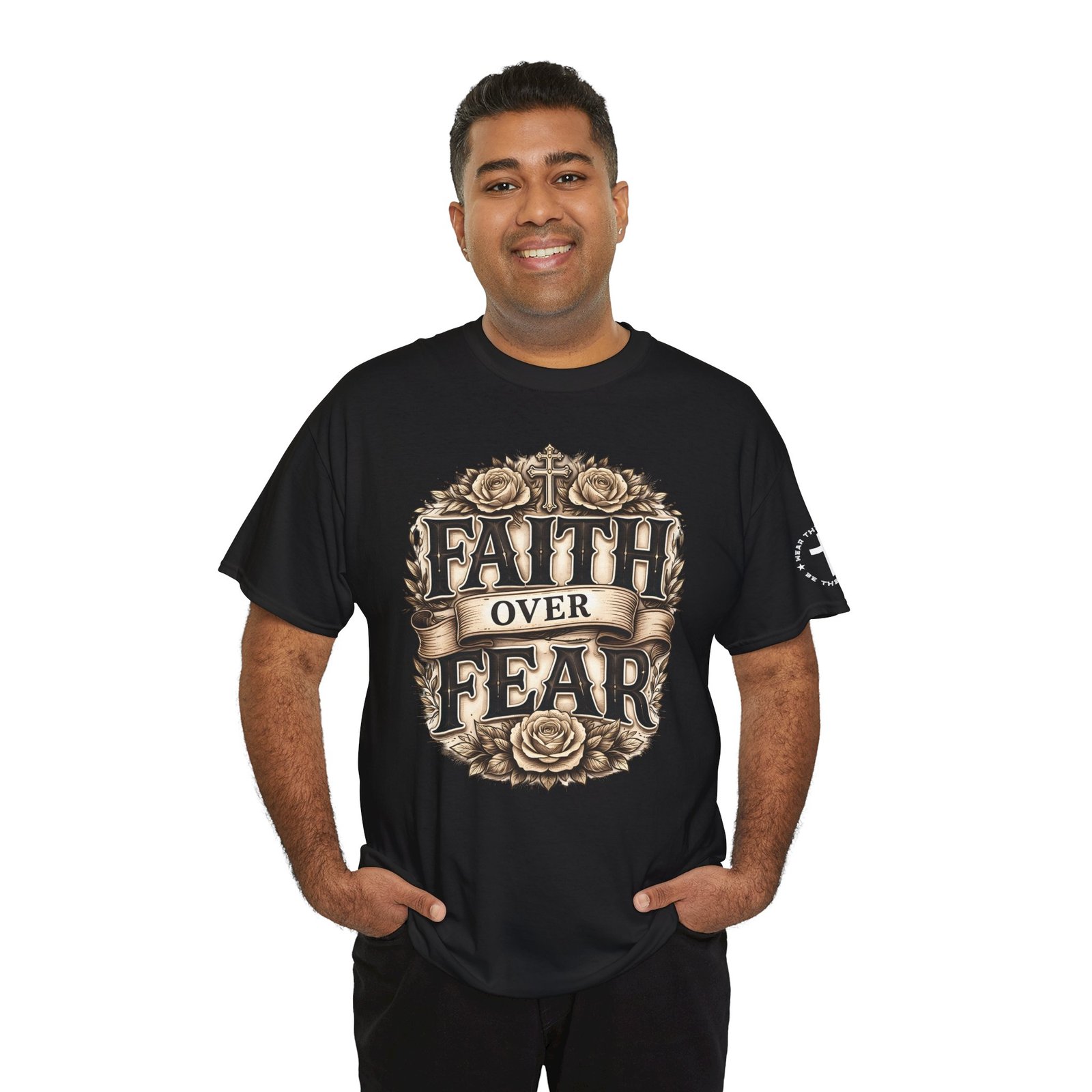 Faith Over Fear T-Shirt — Inspirational Christian Tee - Image 7