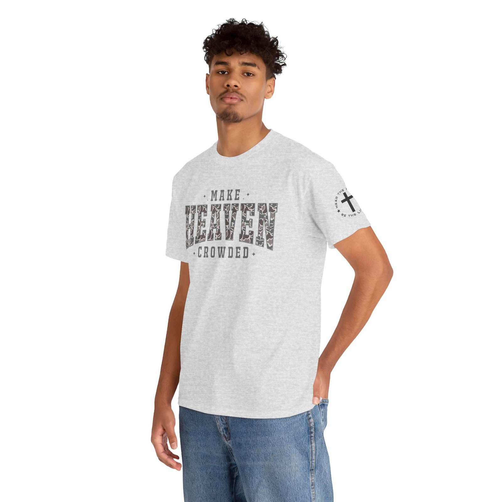 Make Heaven Crowded T-Shirt — Inspirational Christian Faith Tee - Image 28