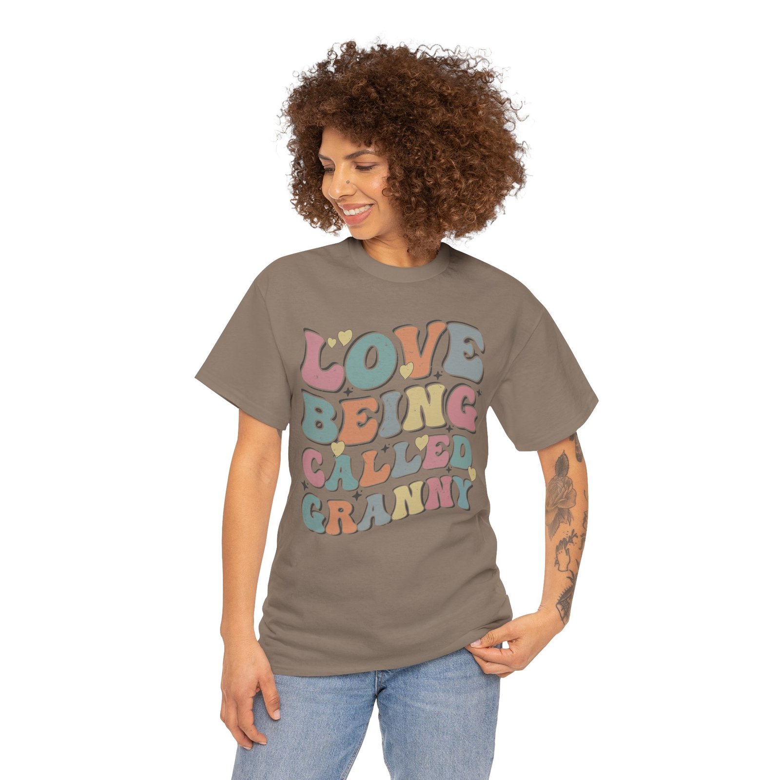 Love Being Called Granny T-Shirt — Proud Granny Tee - Image 33
