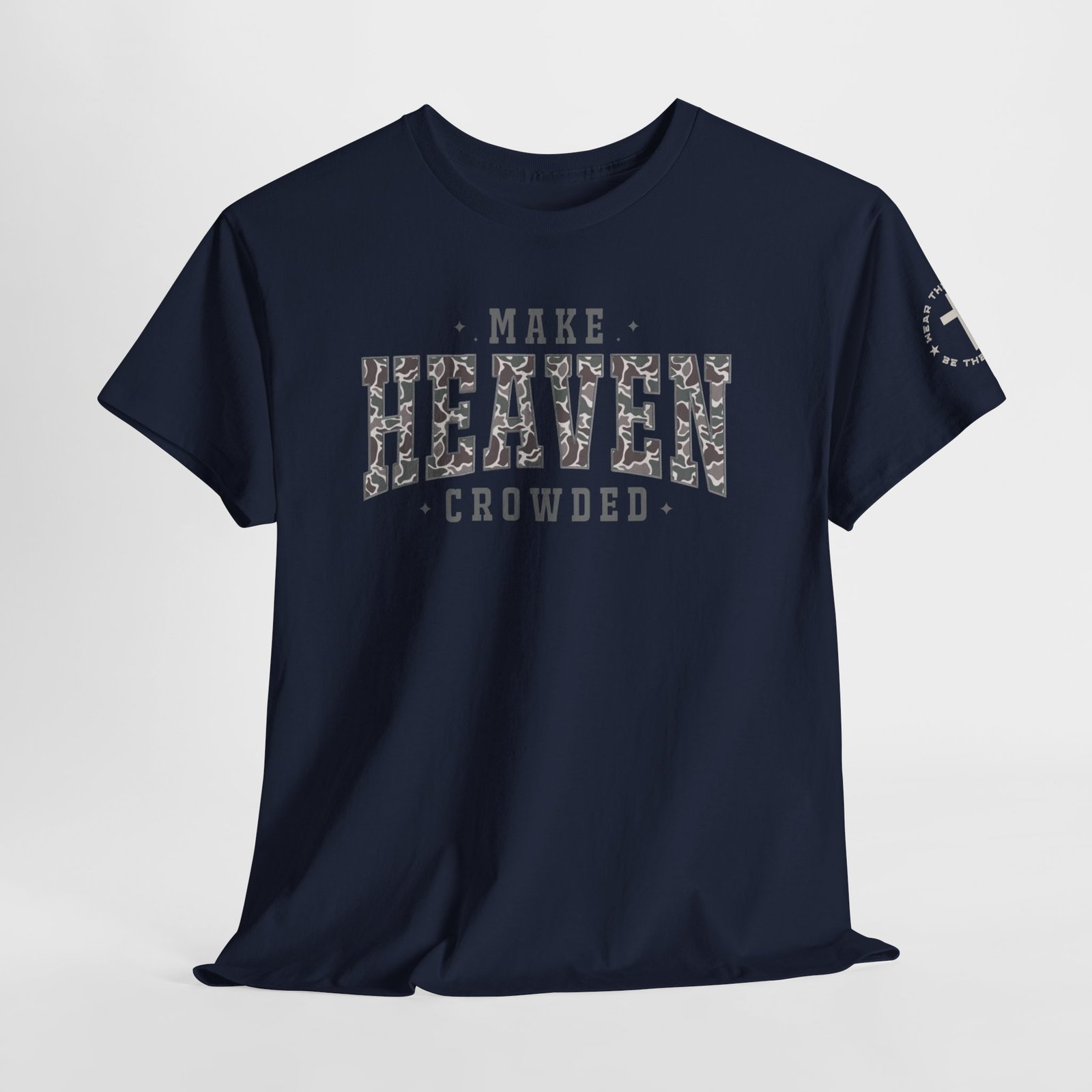 Make Heaven Crowded T-Shirt — Inspirational Christian Faith Tee - Image 74