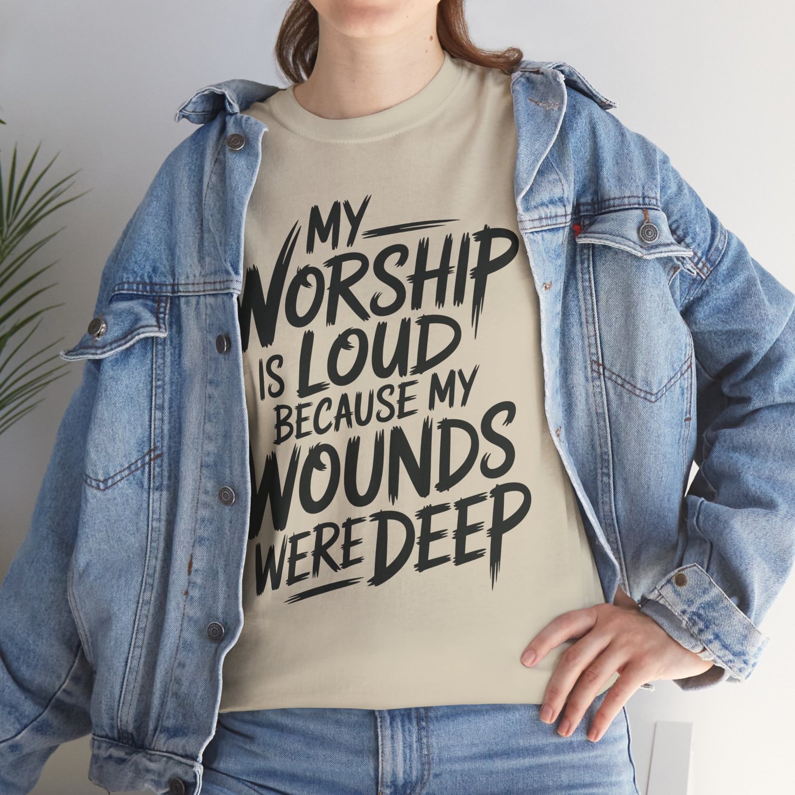 Loud Worship Tee — Christian Graphic T-Shirt - Image 37