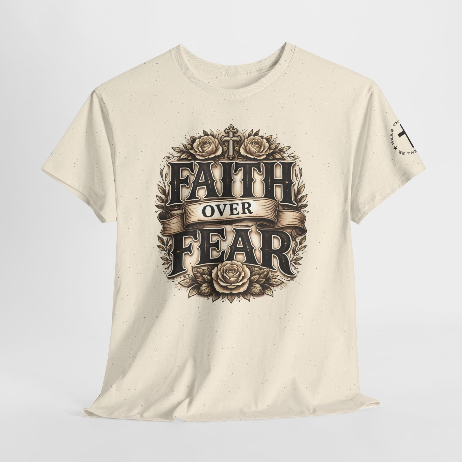 Faith Over Fear T-Shirt — Inspirational Christian Tee - Image 44