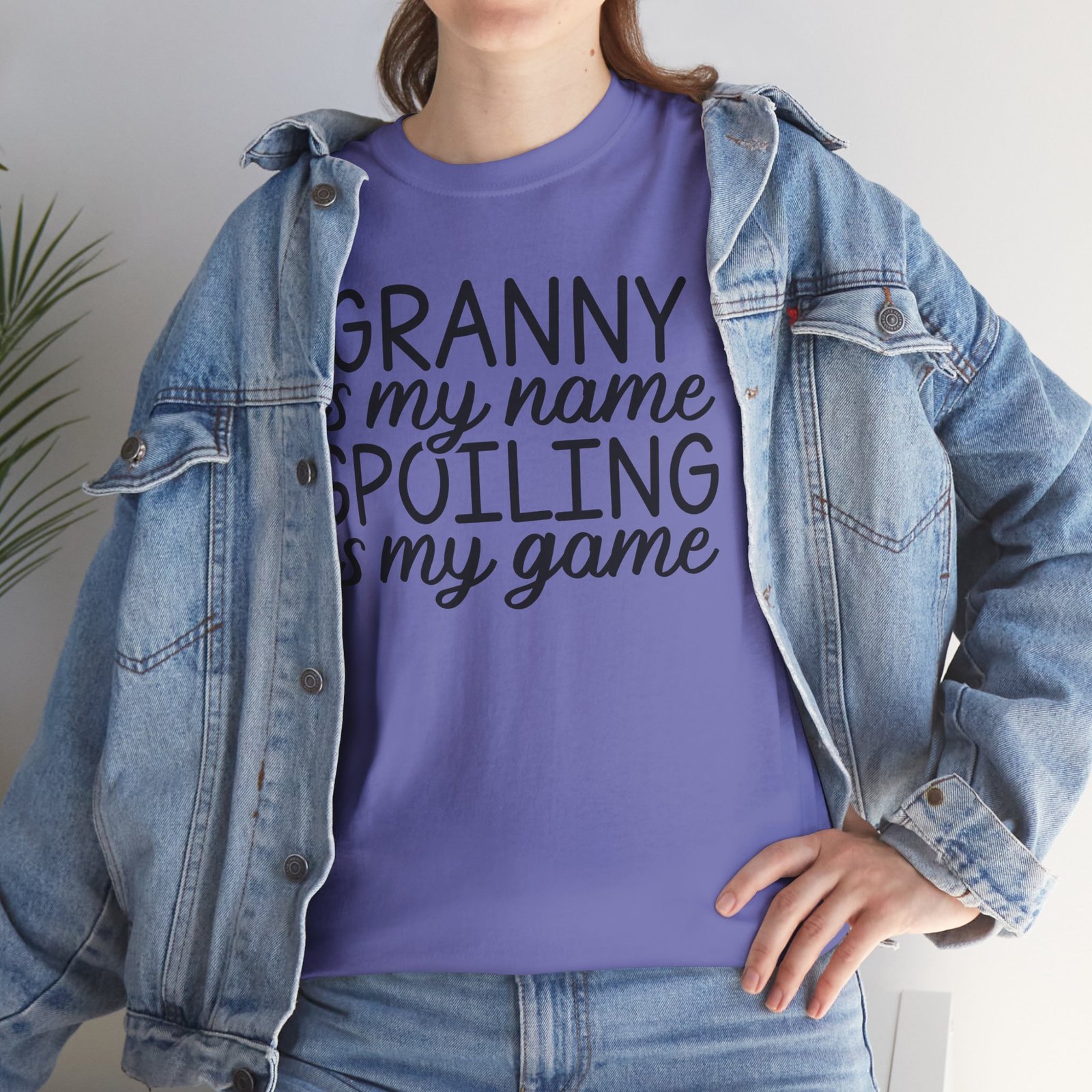 Granny Is My Name Spoiling Is My Game T-Shirt - Image 78
