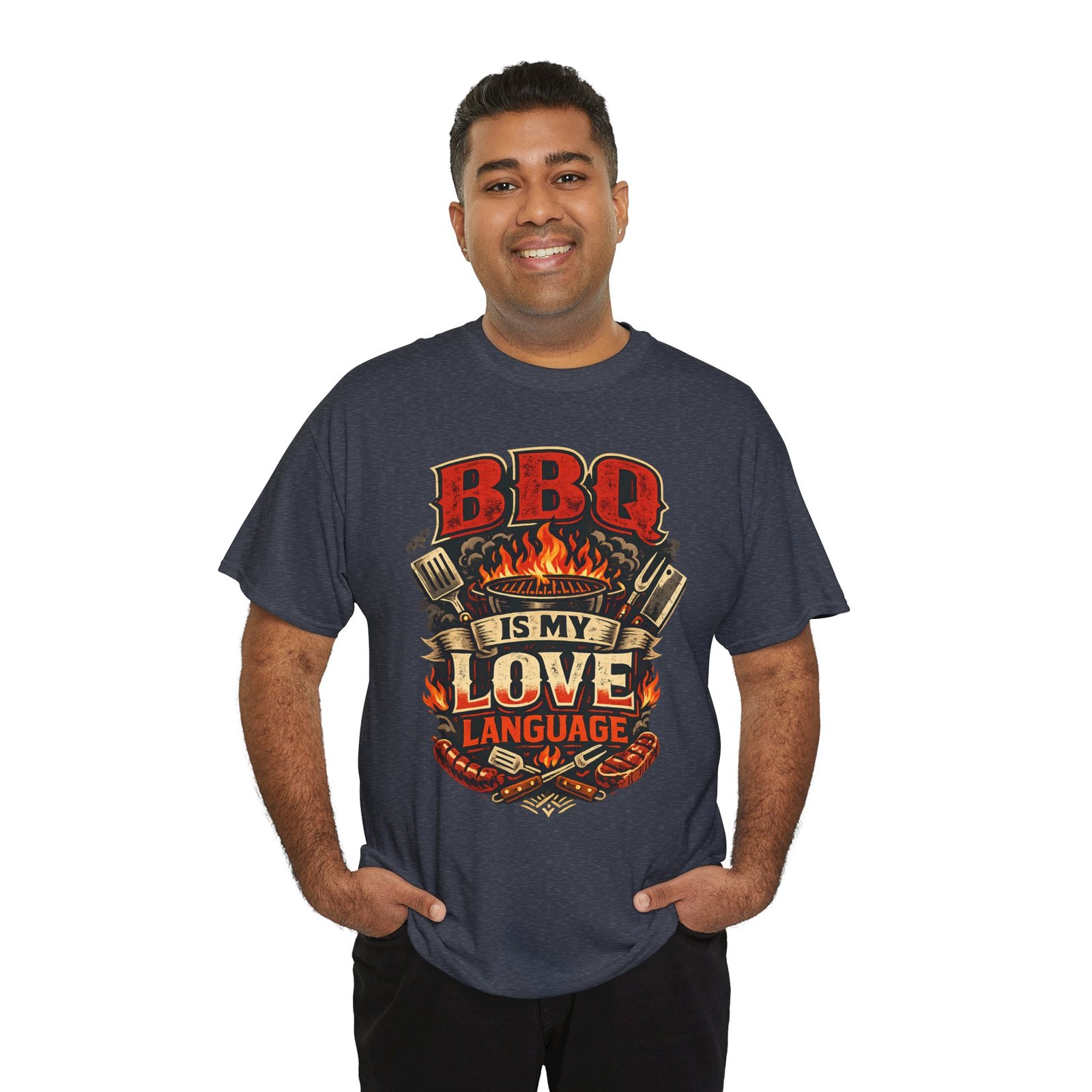 BBQ Is My Love Language T-Shirt - Image 66