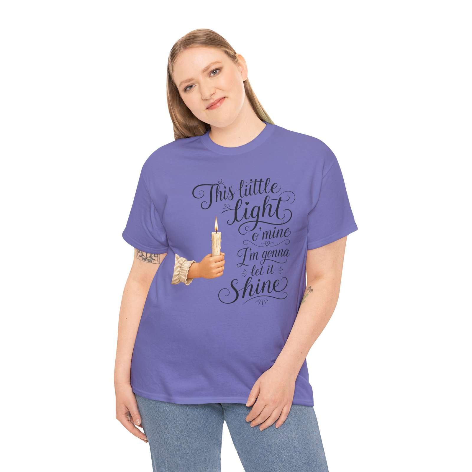 'This Little Light O' Mine' T-Shirt — Inspirational Gospel Tee - Image 68