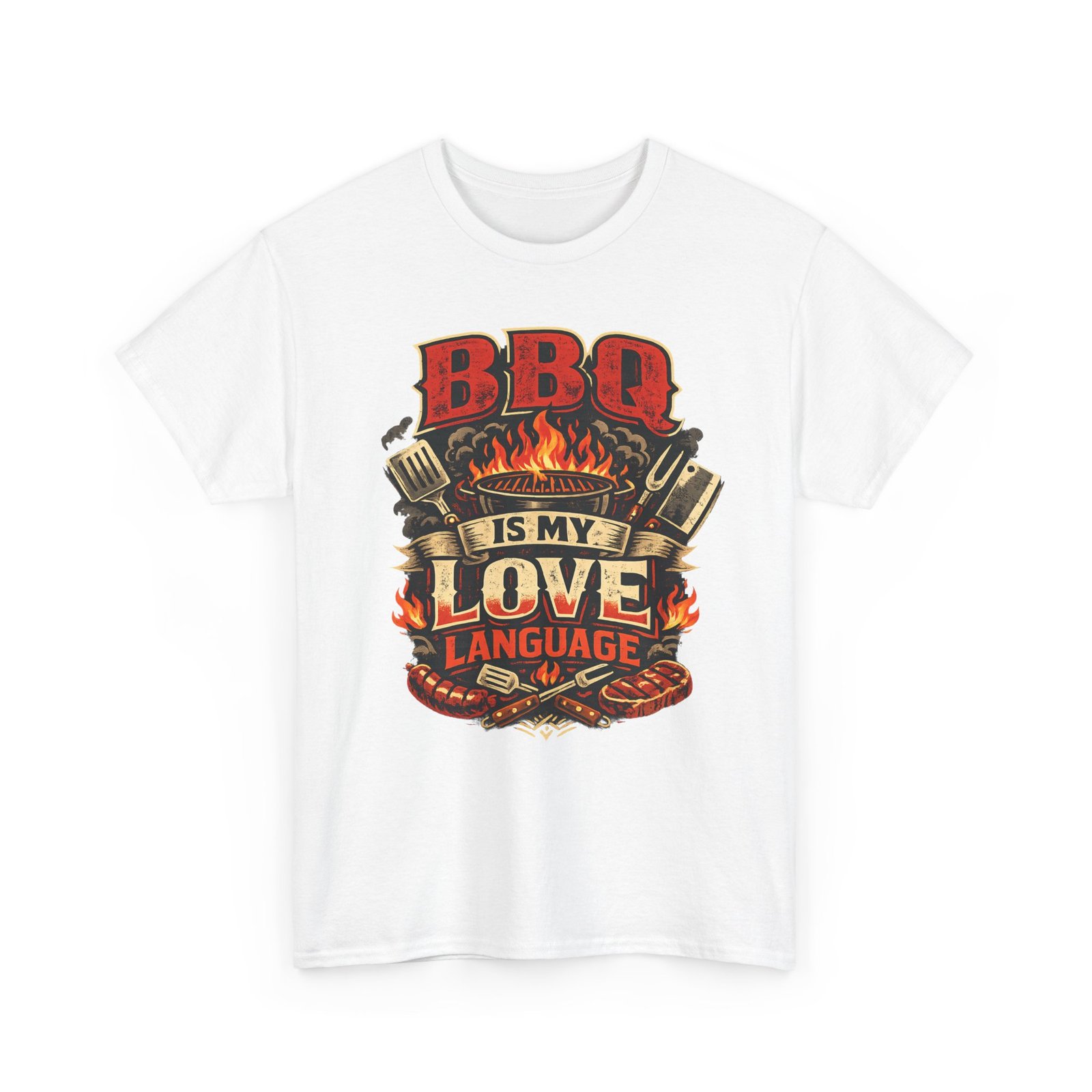 BBQ Is My Love Language T-Shirt - Image 8