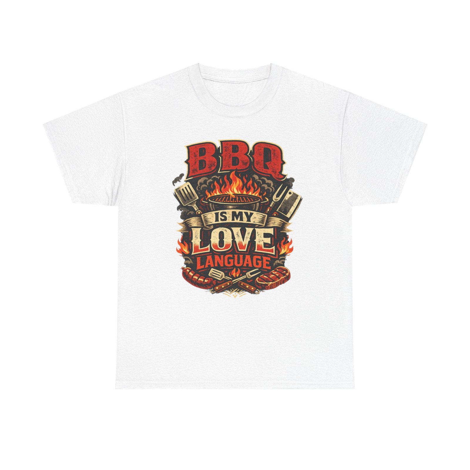 BBQ Is My Love Language T-Shirt - Image 7