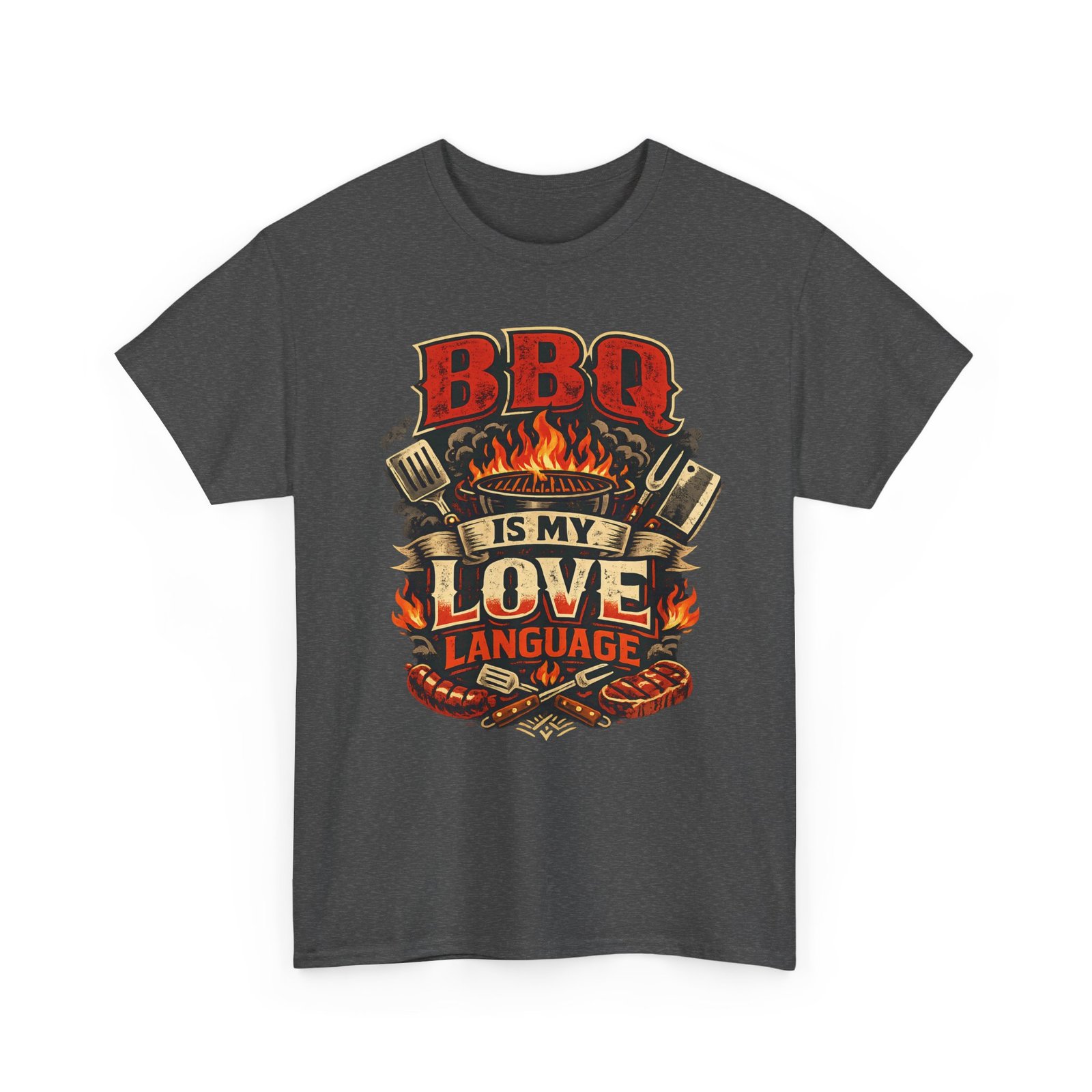 BBQ Is My Love Language T-Shirt - Image 51