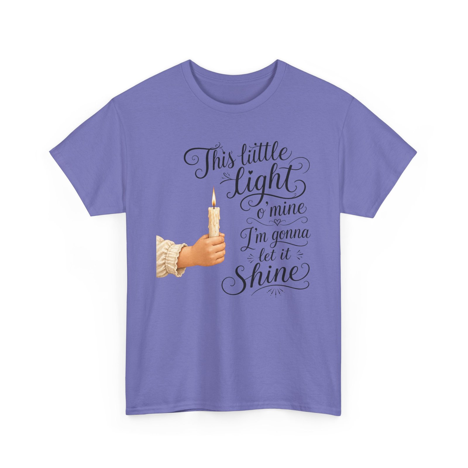 'This Little Light O' Mine' T-Shirt — Inspirational Gospel Tee - Image 66