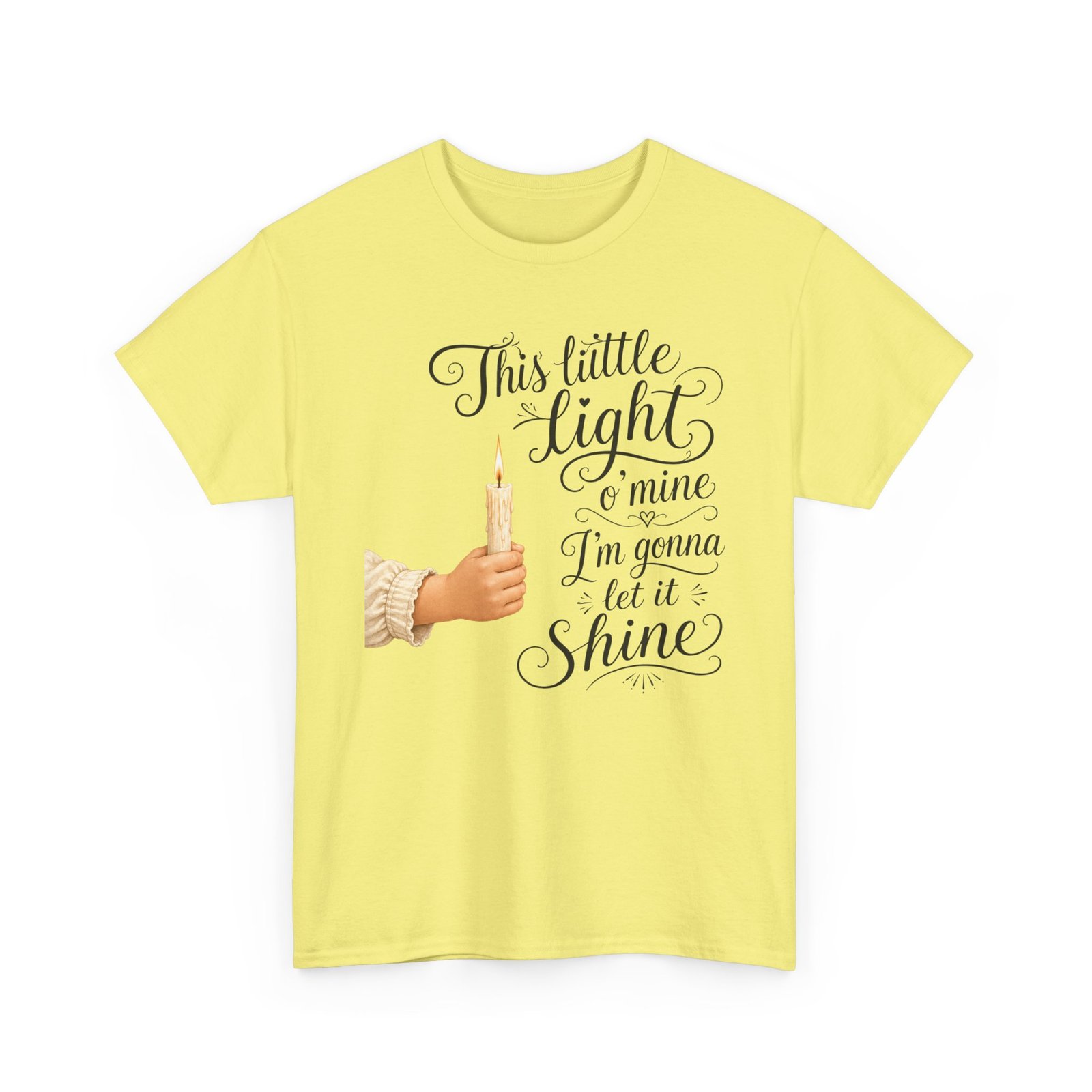 'This Little Light O' Mine' T-Shirt — Inspirational Gospel Tee - Image 45