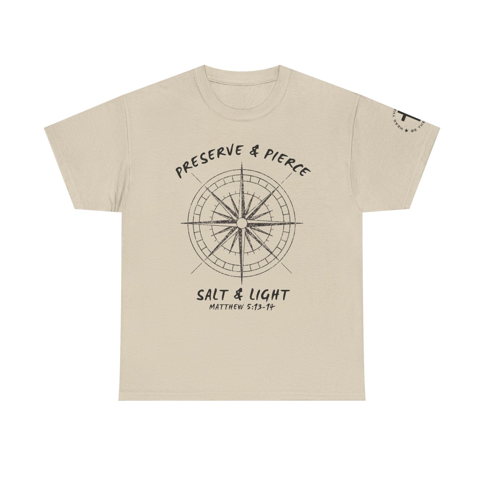 Compass Graphic Tee — "Salt and Light" Inspirational Christian T-Shirt - Image 32