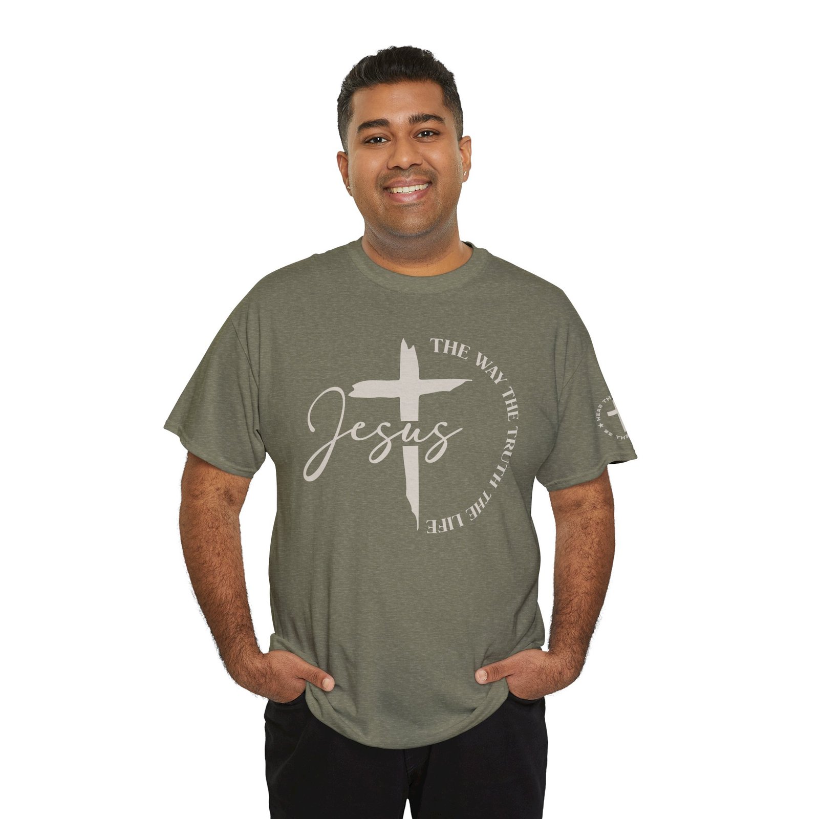 Jesus WAY | TRUTH | LIFE T-Shirt — Inspirational Christian Tee - Image 68