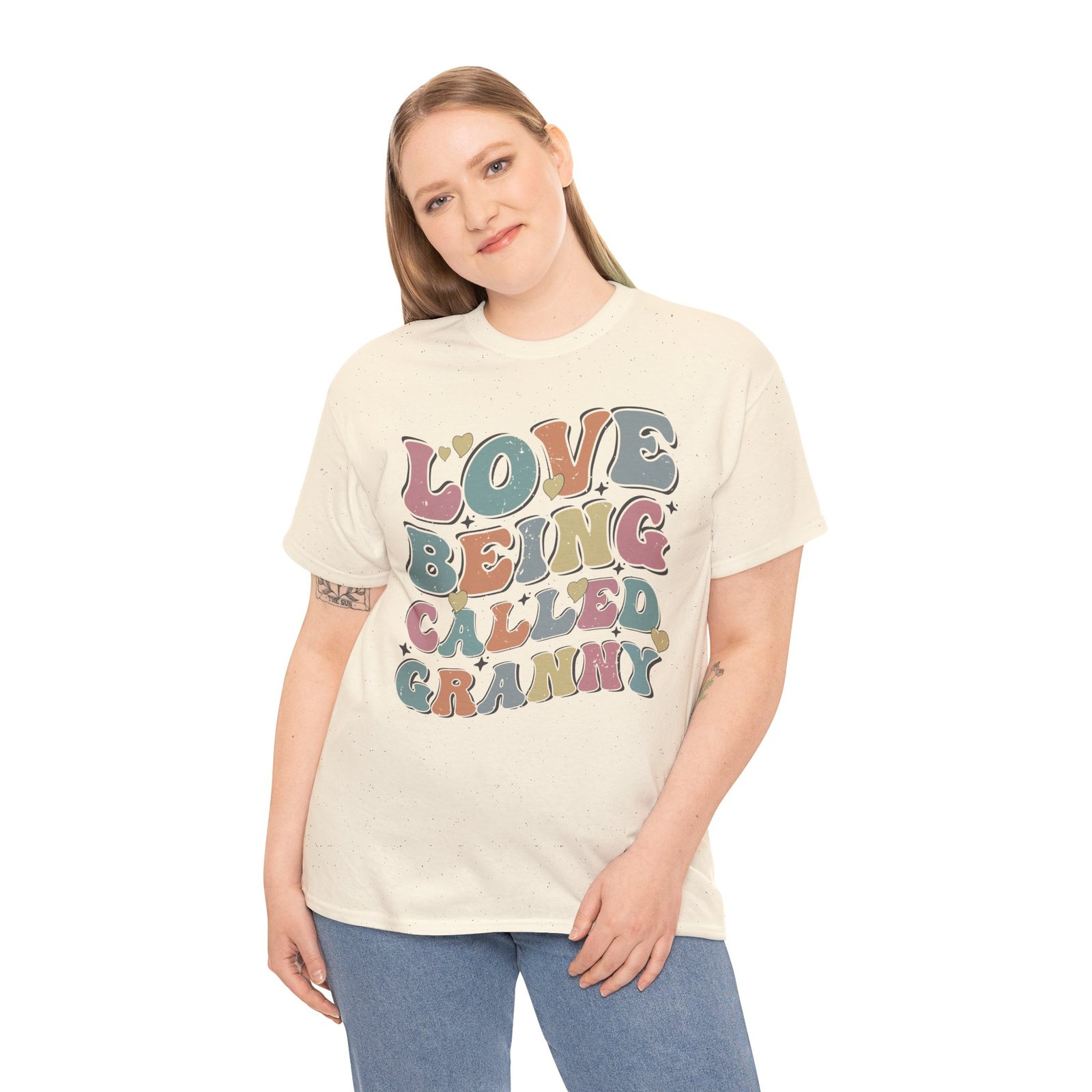 Love Being Called Granny T-Shirt — Proud Granny Tee - Image 41