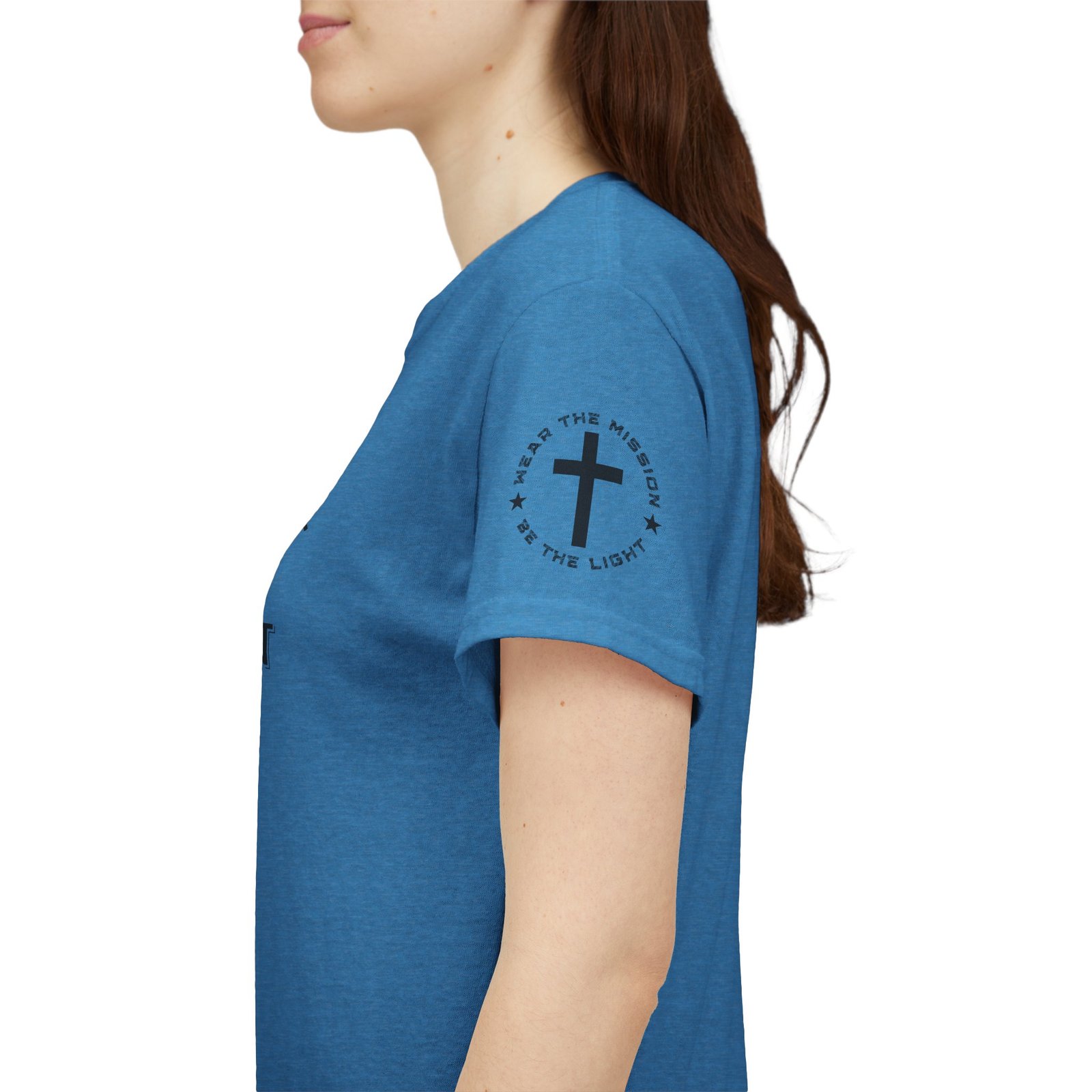 Inspirational Tee — “How can it be that this crown was worn for me” - Image 80