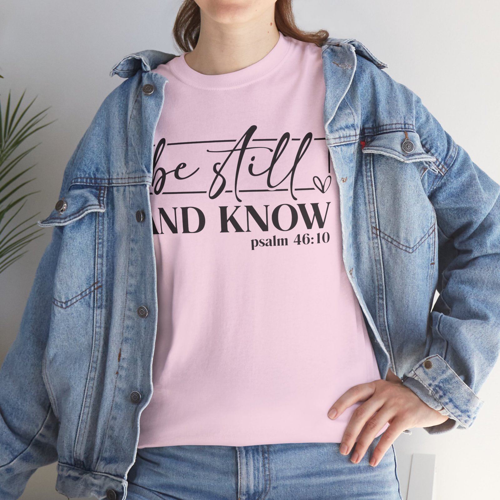 Be Still & Know Psalm 46 — Christian Faith Graphic Tee - Image 78