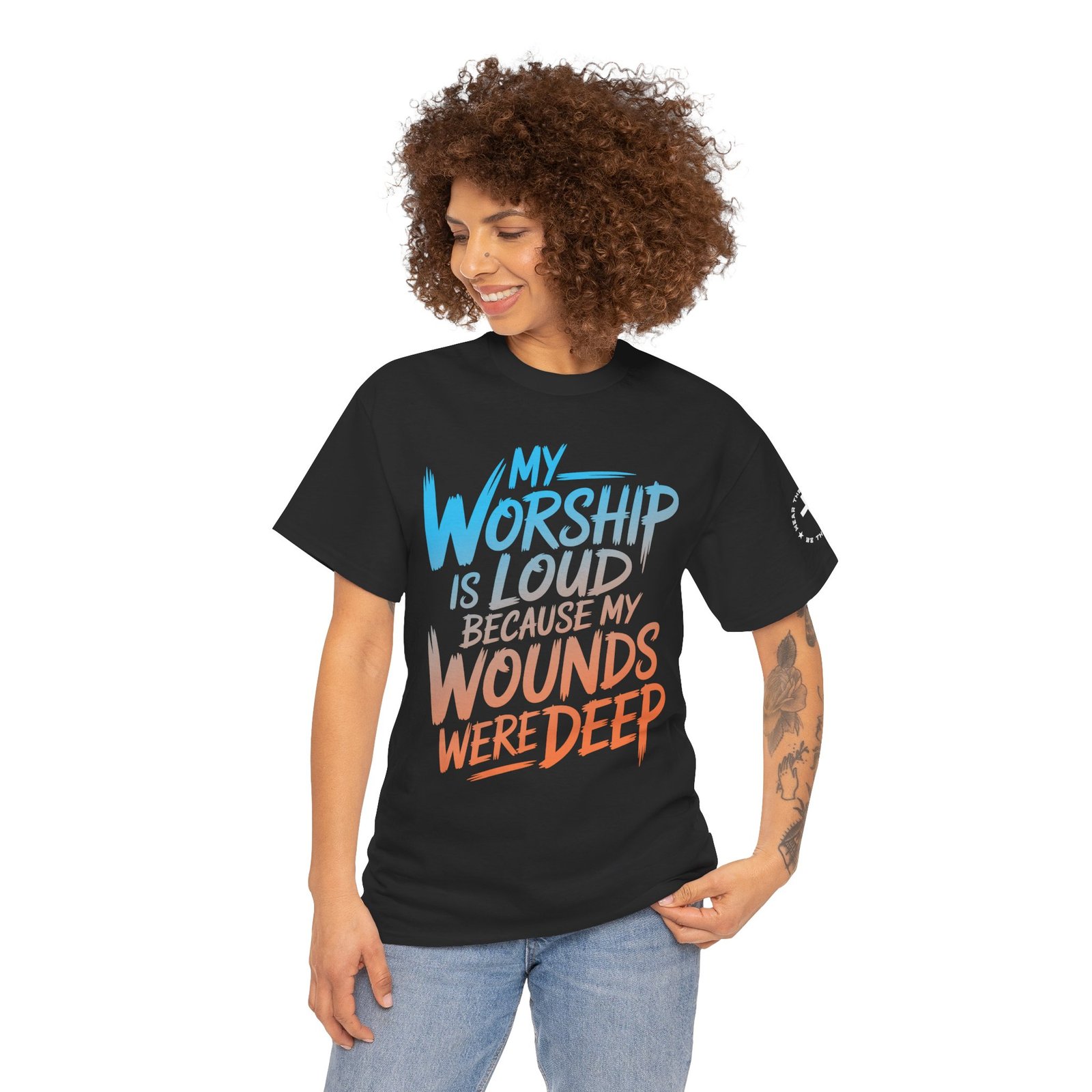 Loud Worship Tee — Christian Graphic T-Shirt - Image 23