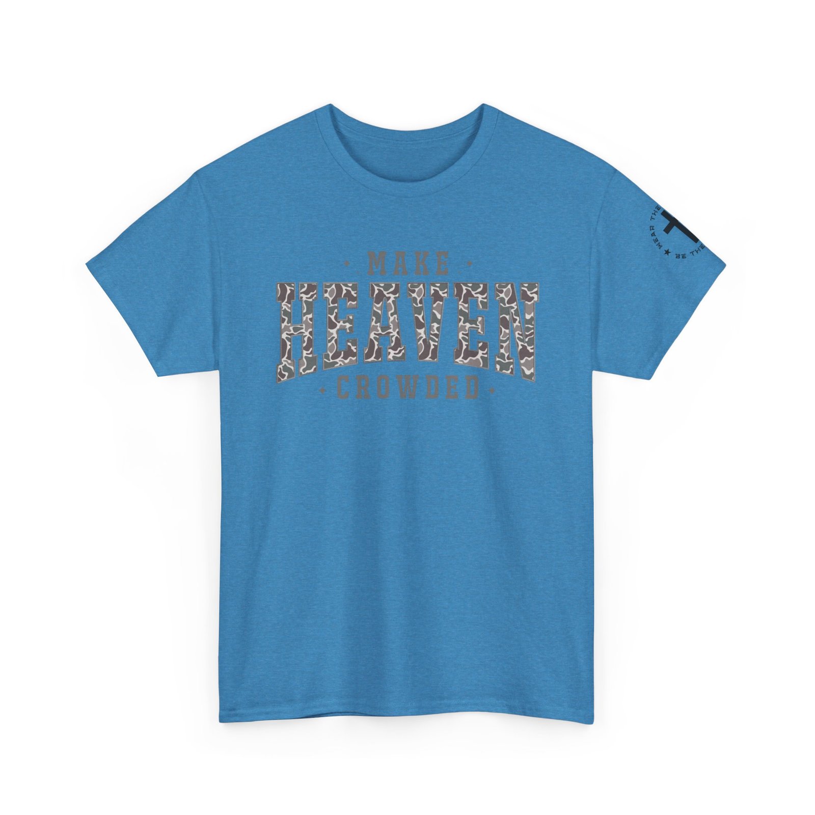 Make Heaven Crowded T-Shirt — Inspirational Christian Faith Tee - Image 53