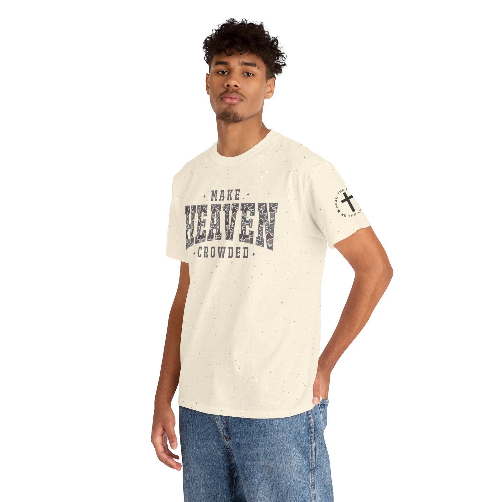 Make Heaven Crowded T-Shirt — Inspirational Christian Faith Tee - Image 48