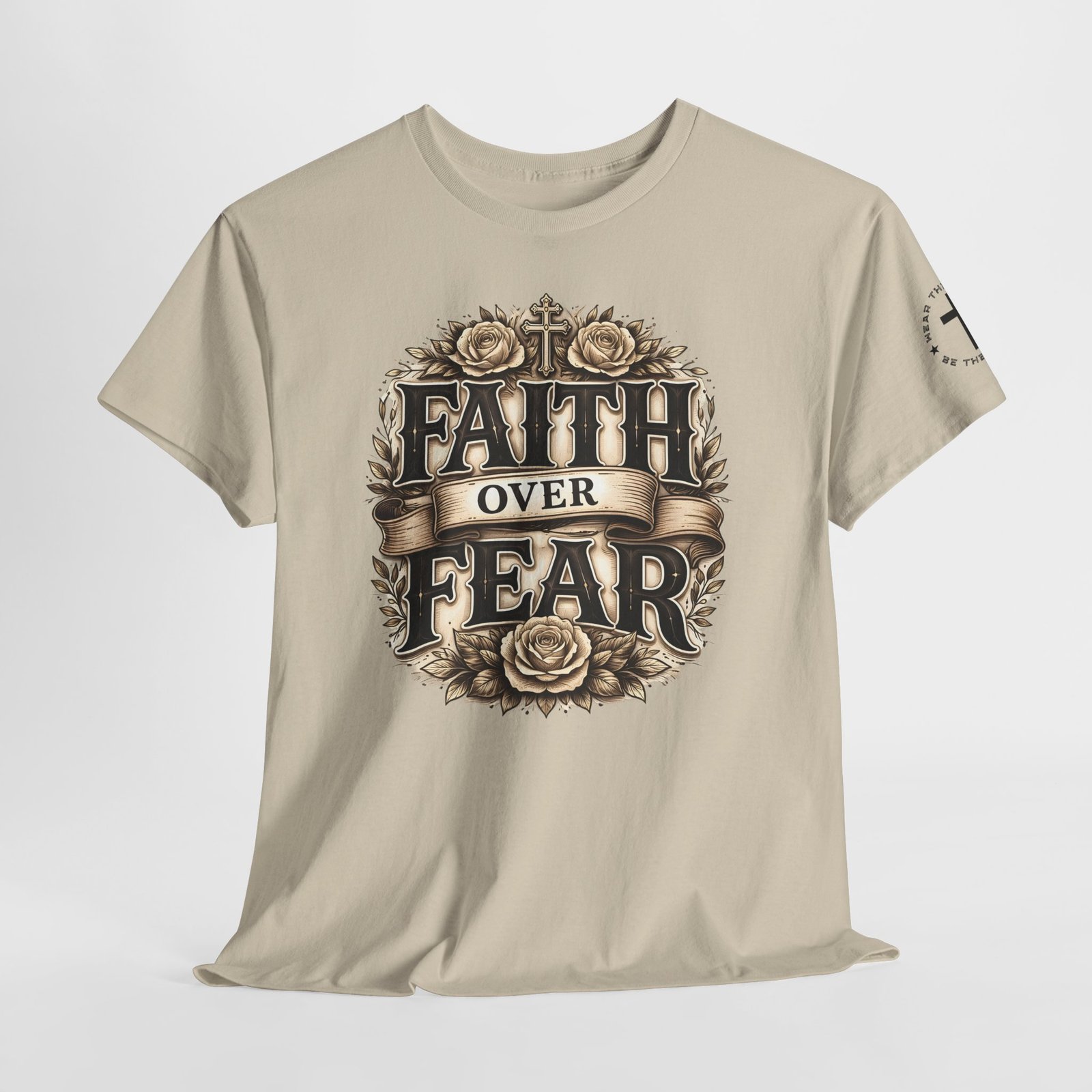 Faith Over Fear T-Shirt — Inspirational Christian Tee - Image 24