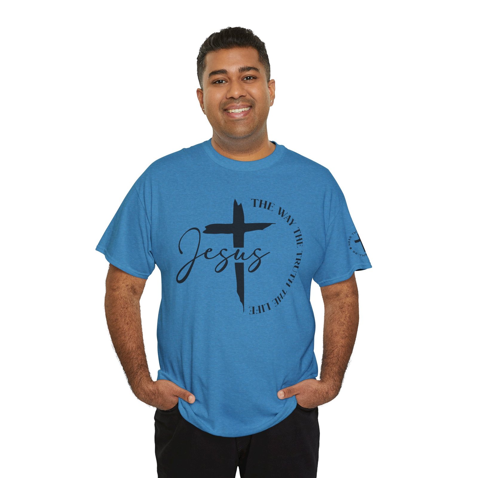 Jesus WAY | TRUTH | LIFE T-Shirt — Inspirational Christian Tee - Image 88