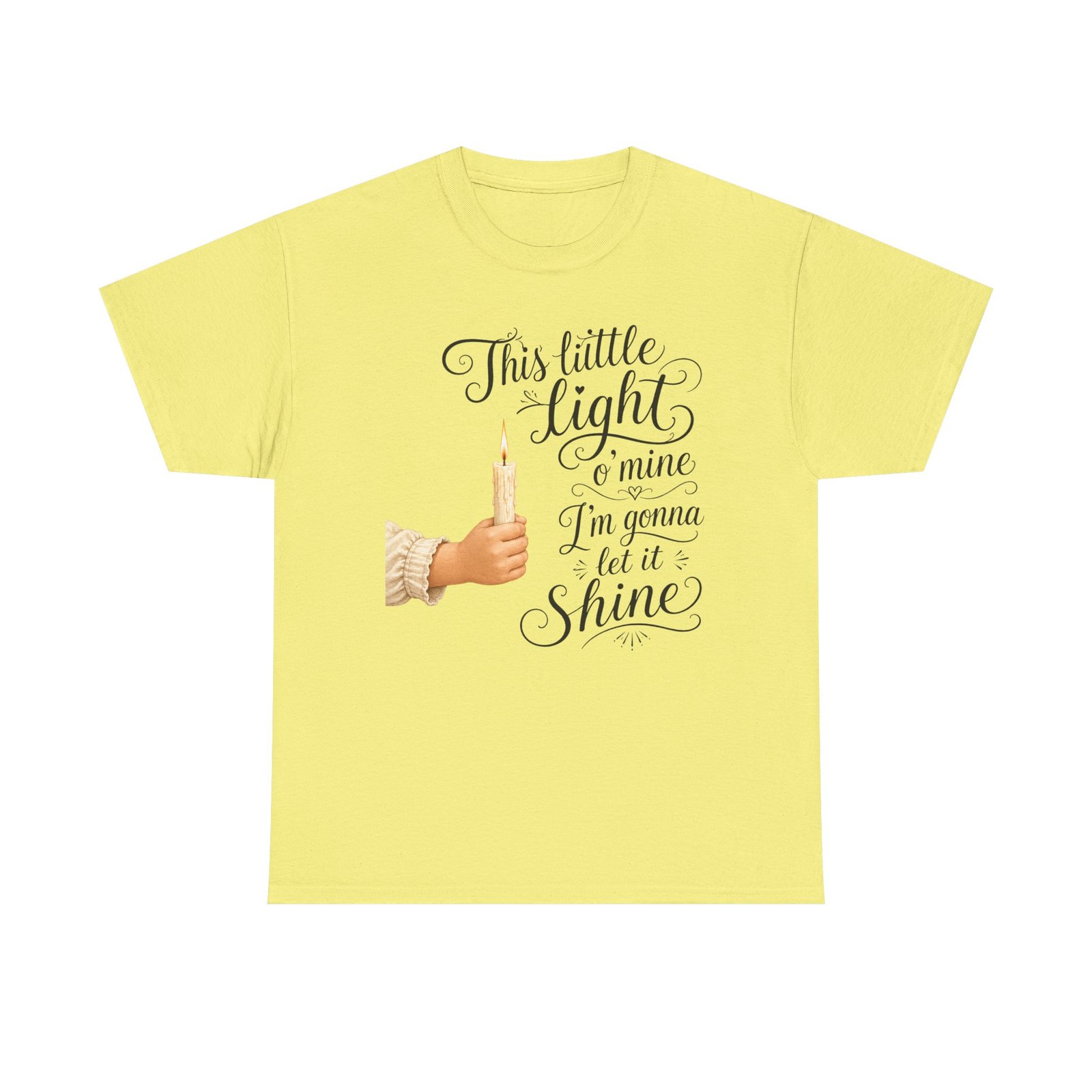 'This Little Light O' Mine' T-Shirt — Inspirational Gospel Tee - Image 44