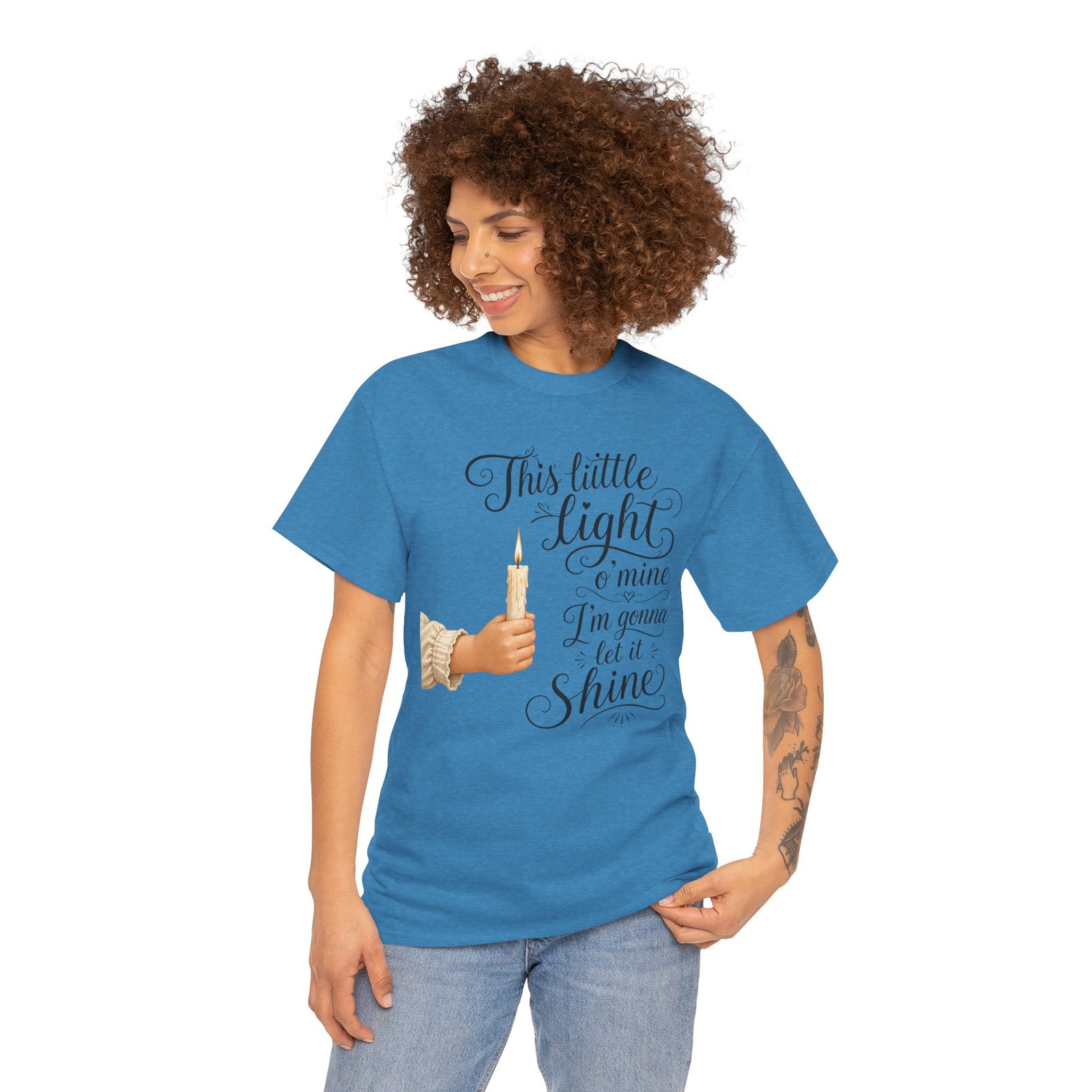 'This Little Light O' Mine' T-Shirt — Inspirational Gospel Tee - Image 53