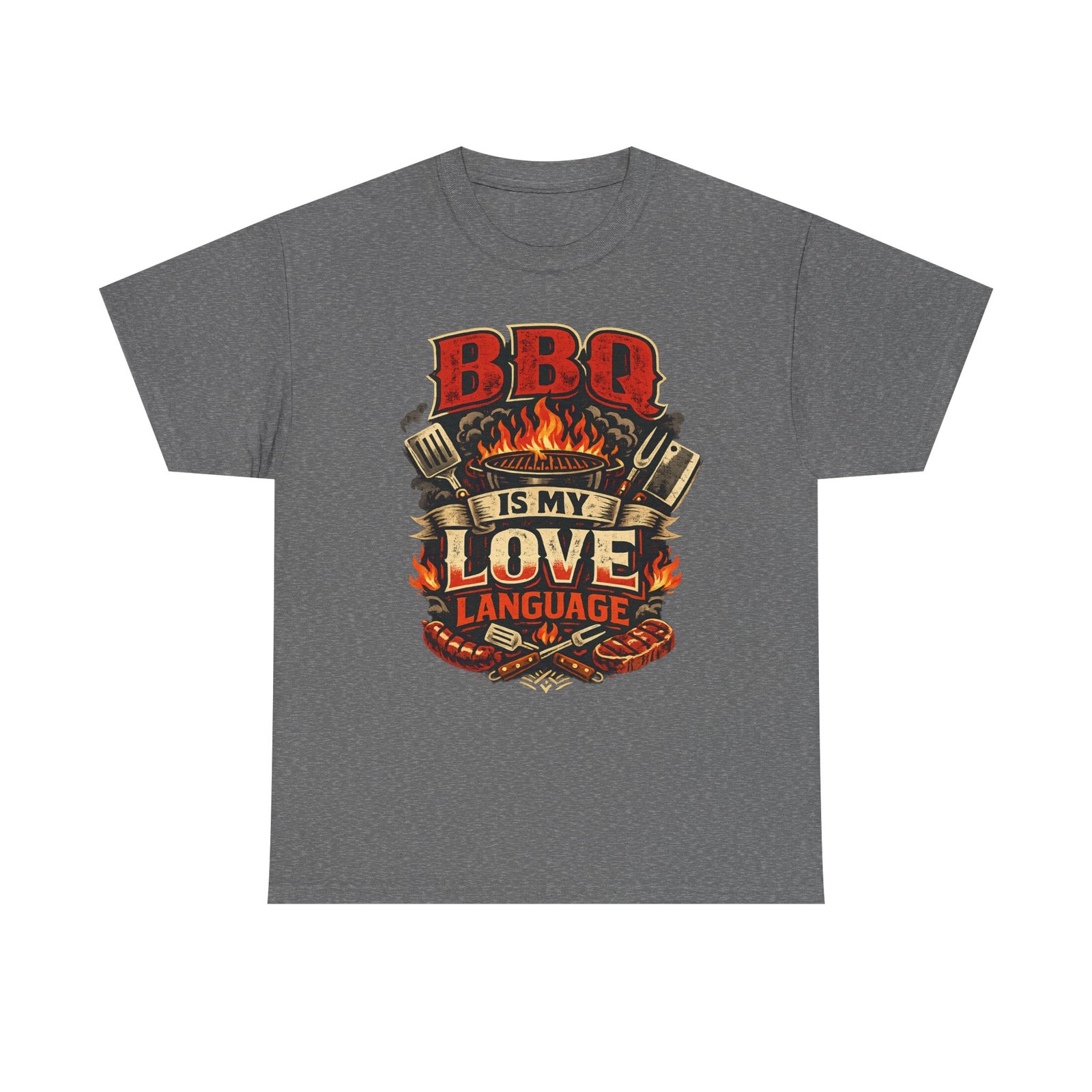BBQ Is My Love Language T-Shirt - Image 56