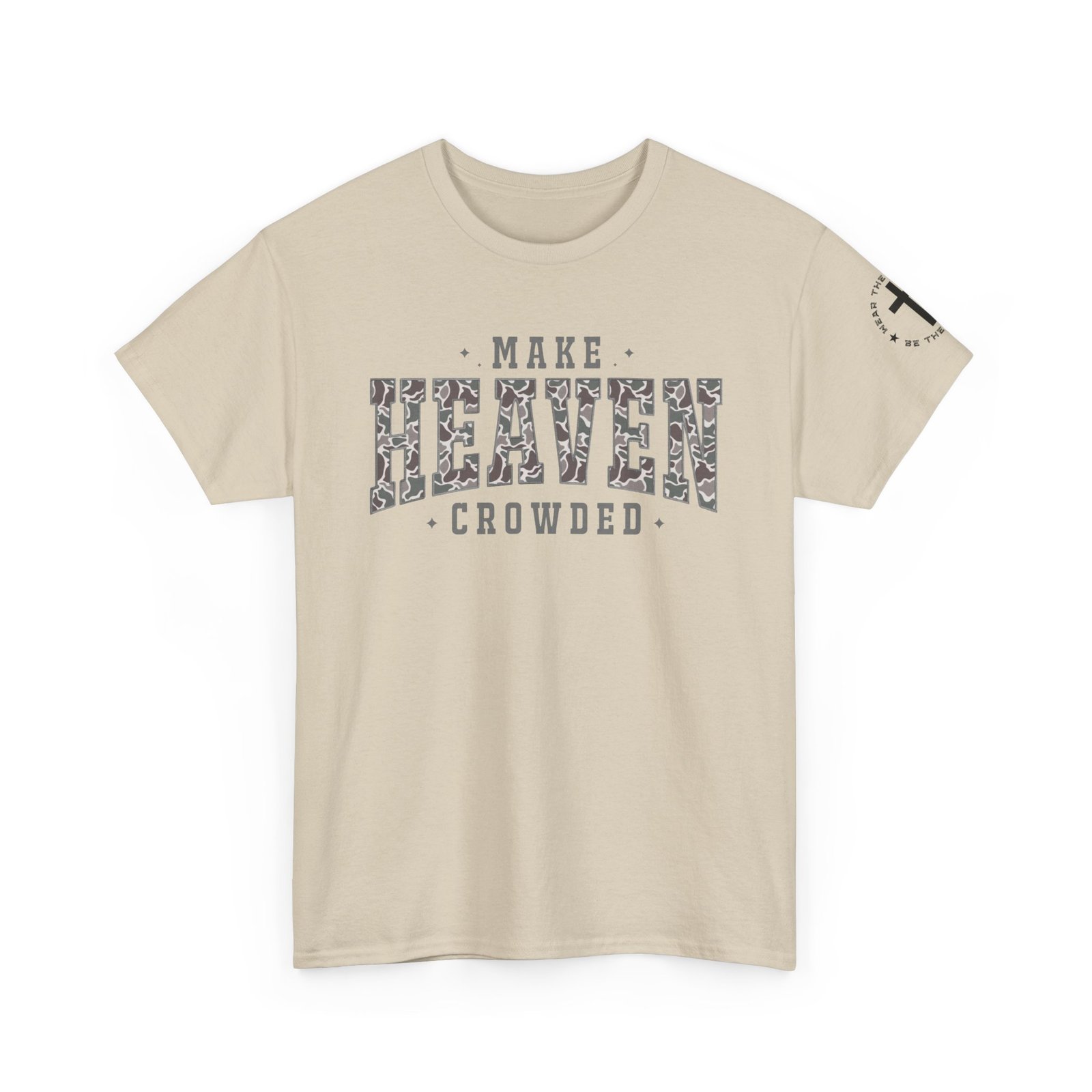 Make Heaven Crowded T-Shirt — Inspirational Christian Faith Tee - Image 33