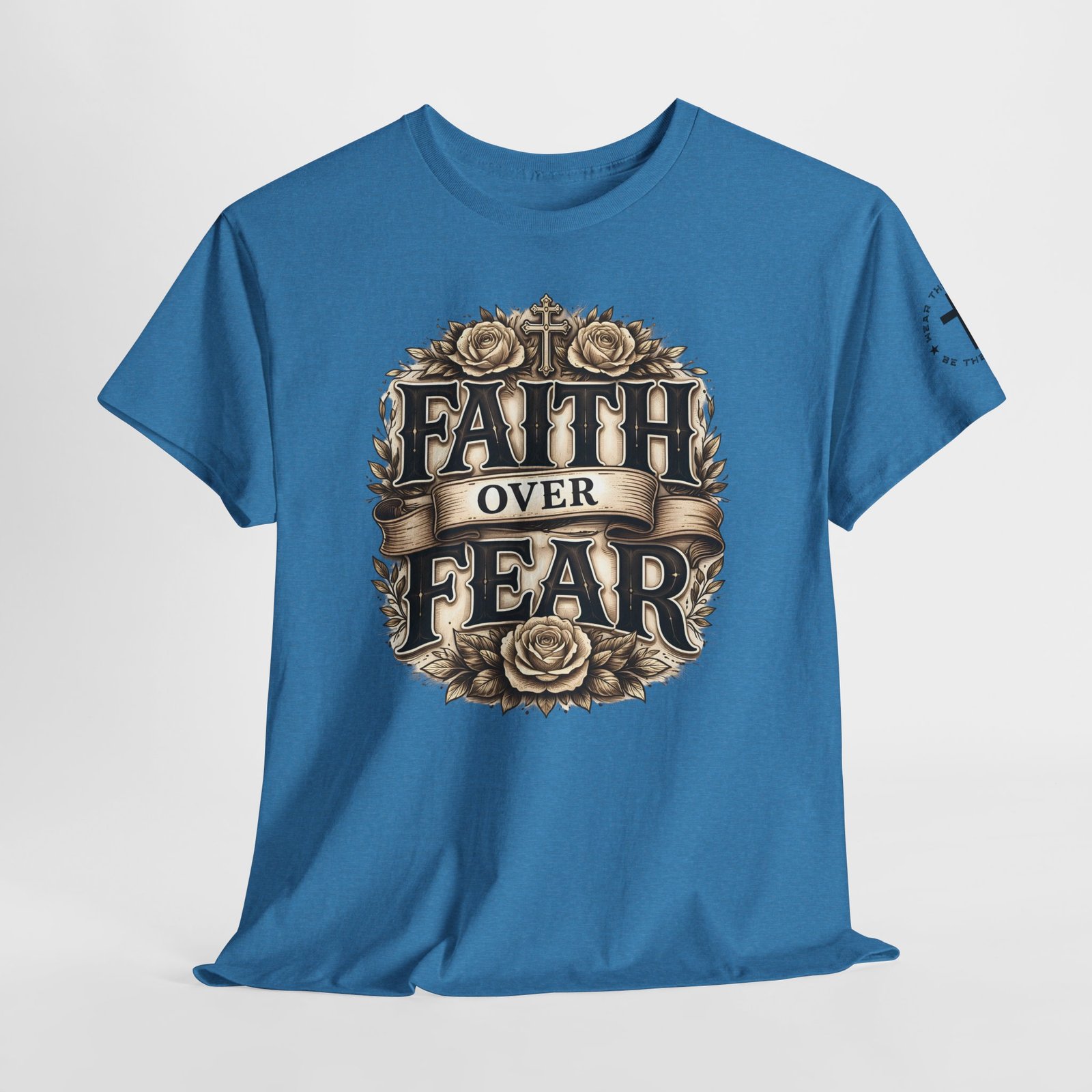 Faith Over Fear T-Shirt — Inspirational Christian Tee - Image 74