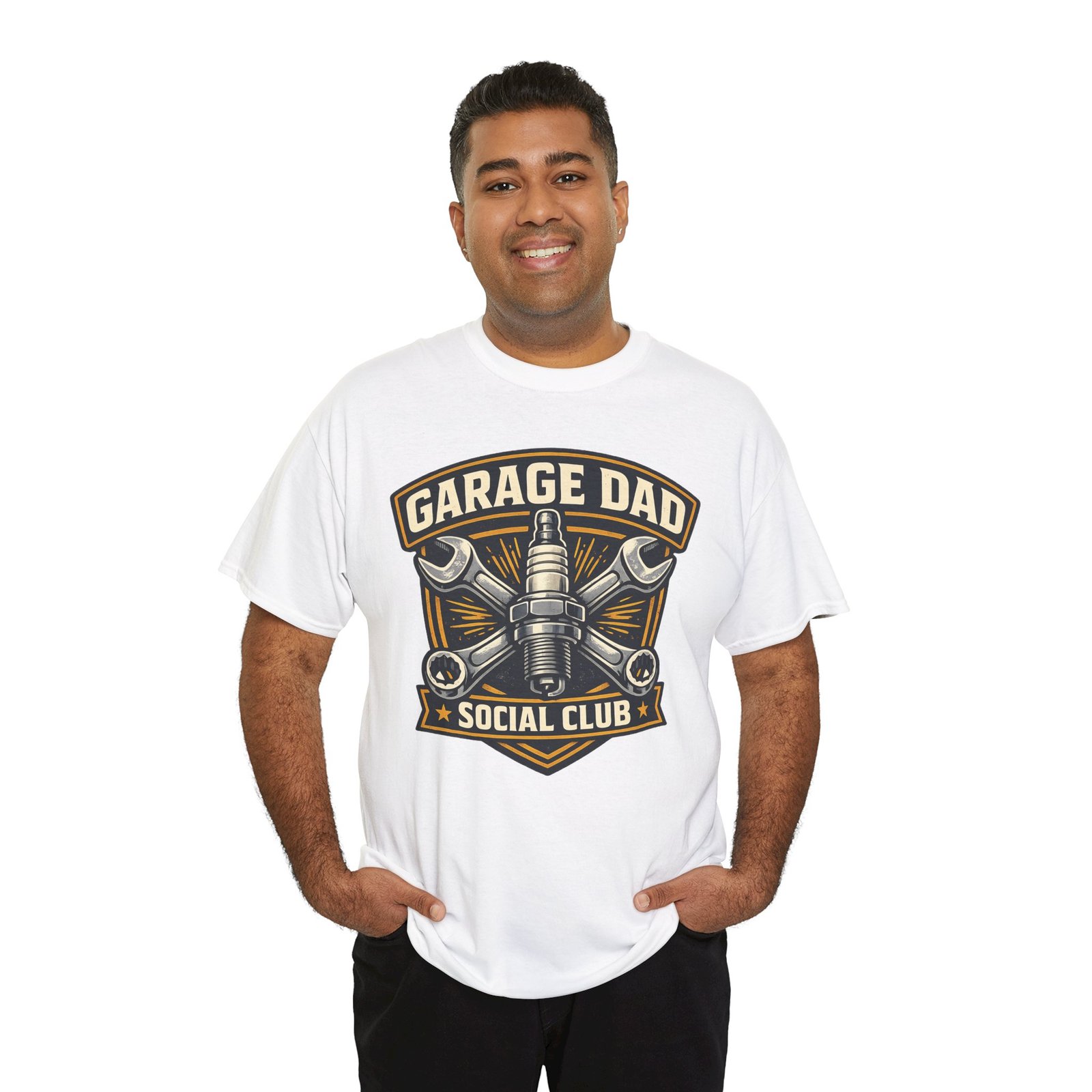 Garage Dad Social Club T-Shirt - Image 11