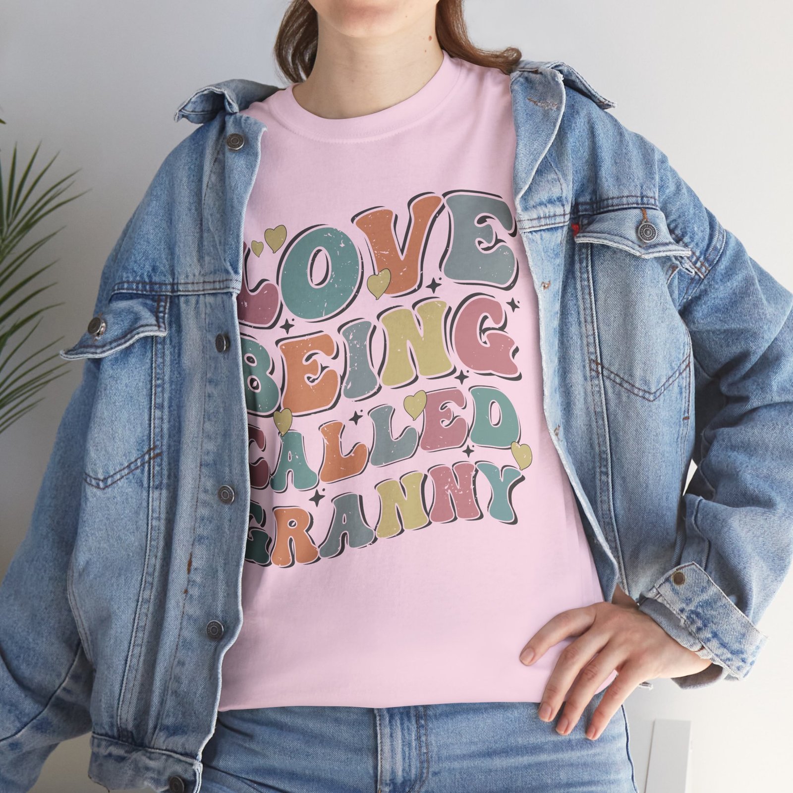 Love Being Called Granny T-Shirt — Proud Granny Tee - Image 78