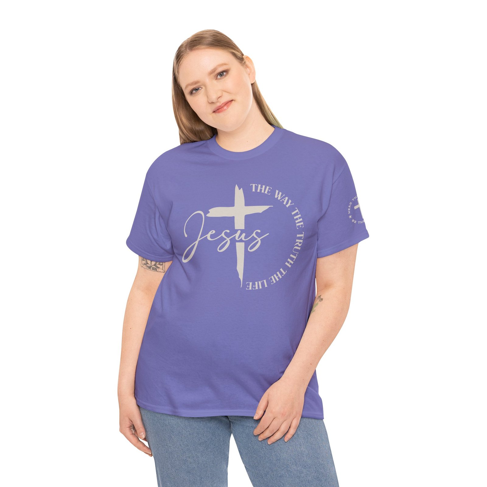 Jesus WAY | TRUTH | LIFE T-Shirt — Inspirational Christian Tee - Image 106
