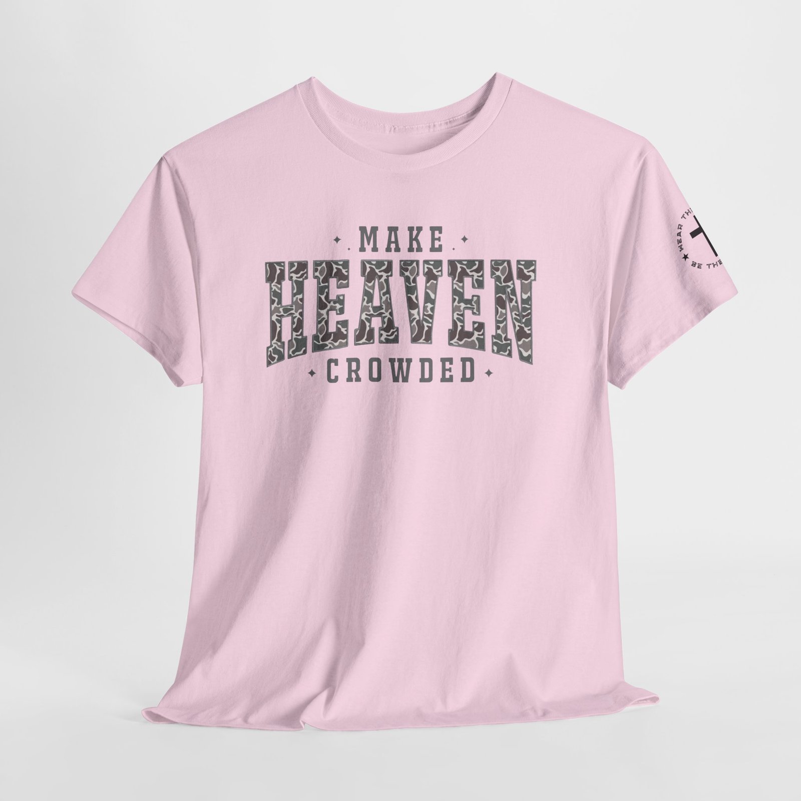 Make Heaven Crowded T-Shirt — Inspirational Christian Faith Tee - Image 94