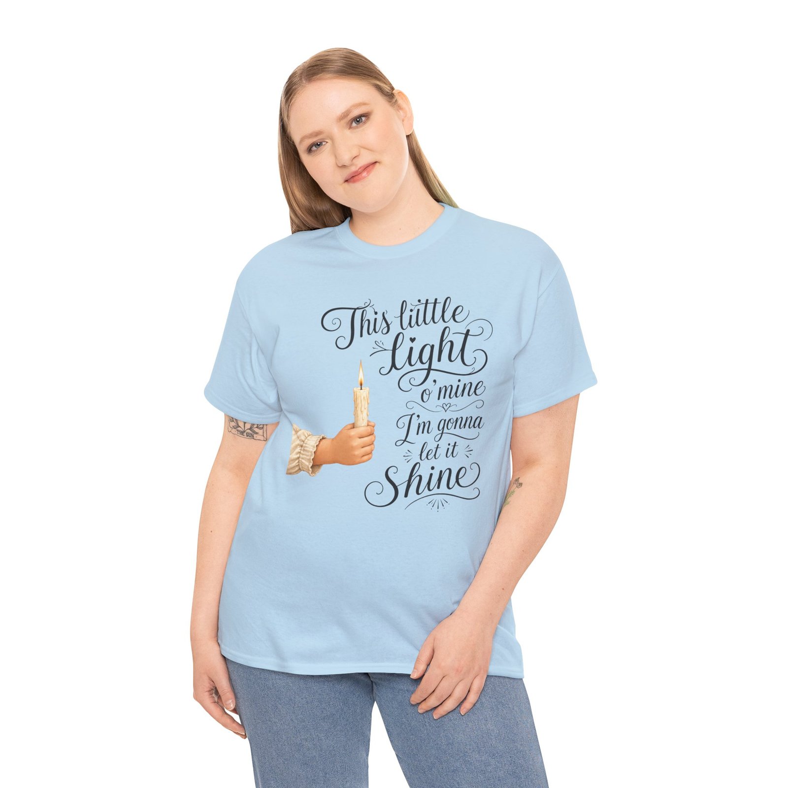 'This Little Light O' Mine' T-Shirt — Inspirational Gospel Tee - Image 61