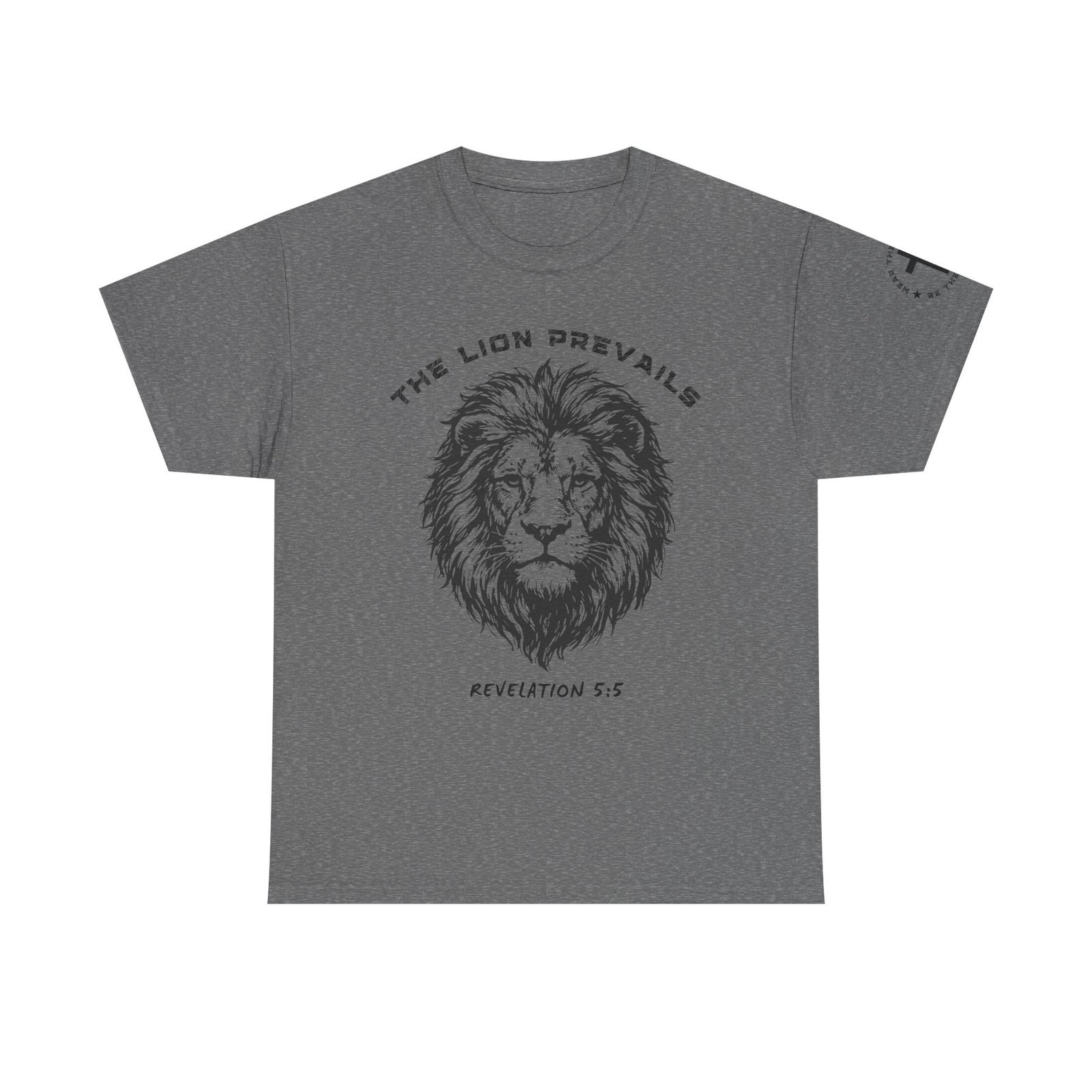 Lion Prevails T-Shirt — 'The Lion Prevails' Revelation 5:5 Christian Tee - Image 65