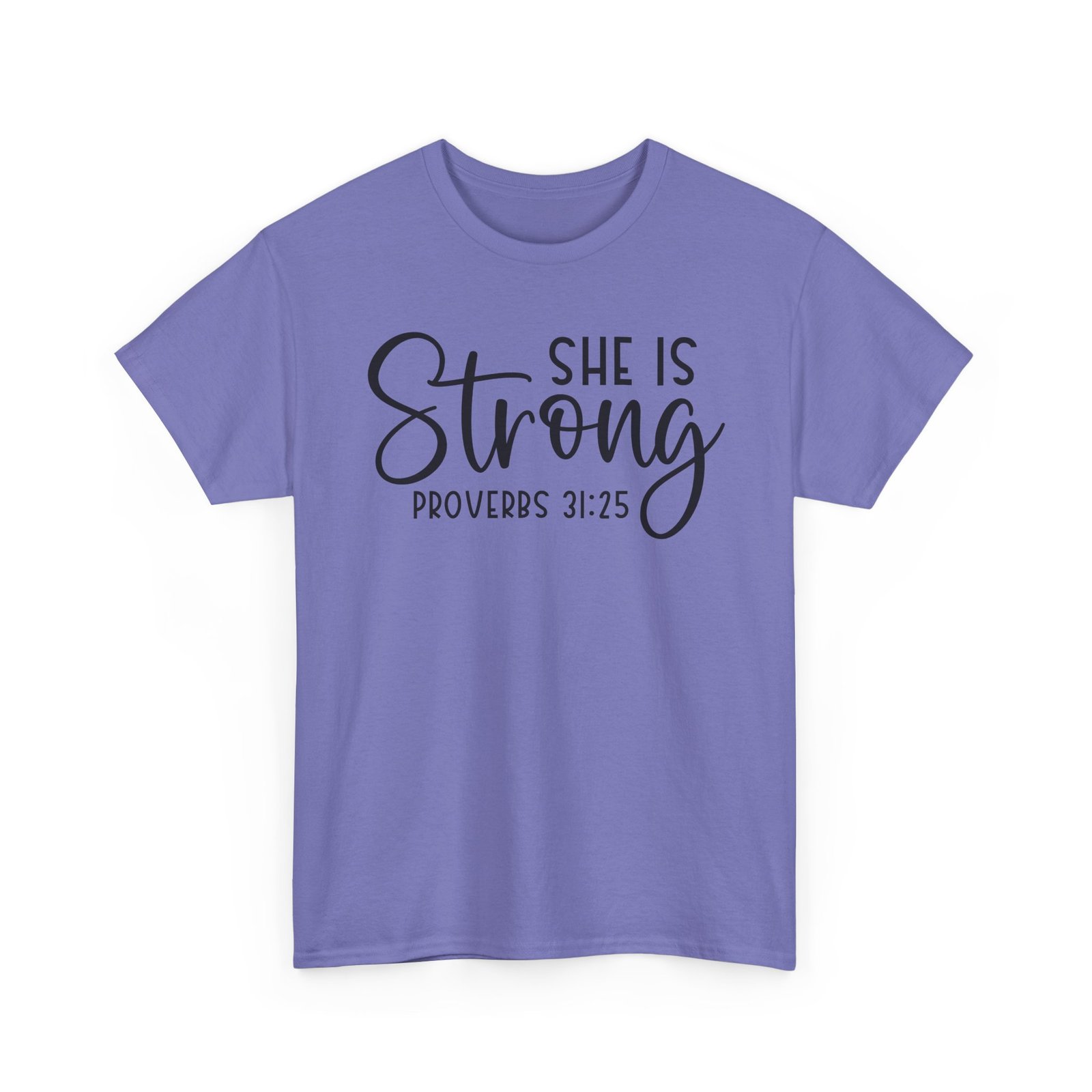 Proverbs 31 'She is Strong' — Inspirational Christian Tee - Image 73