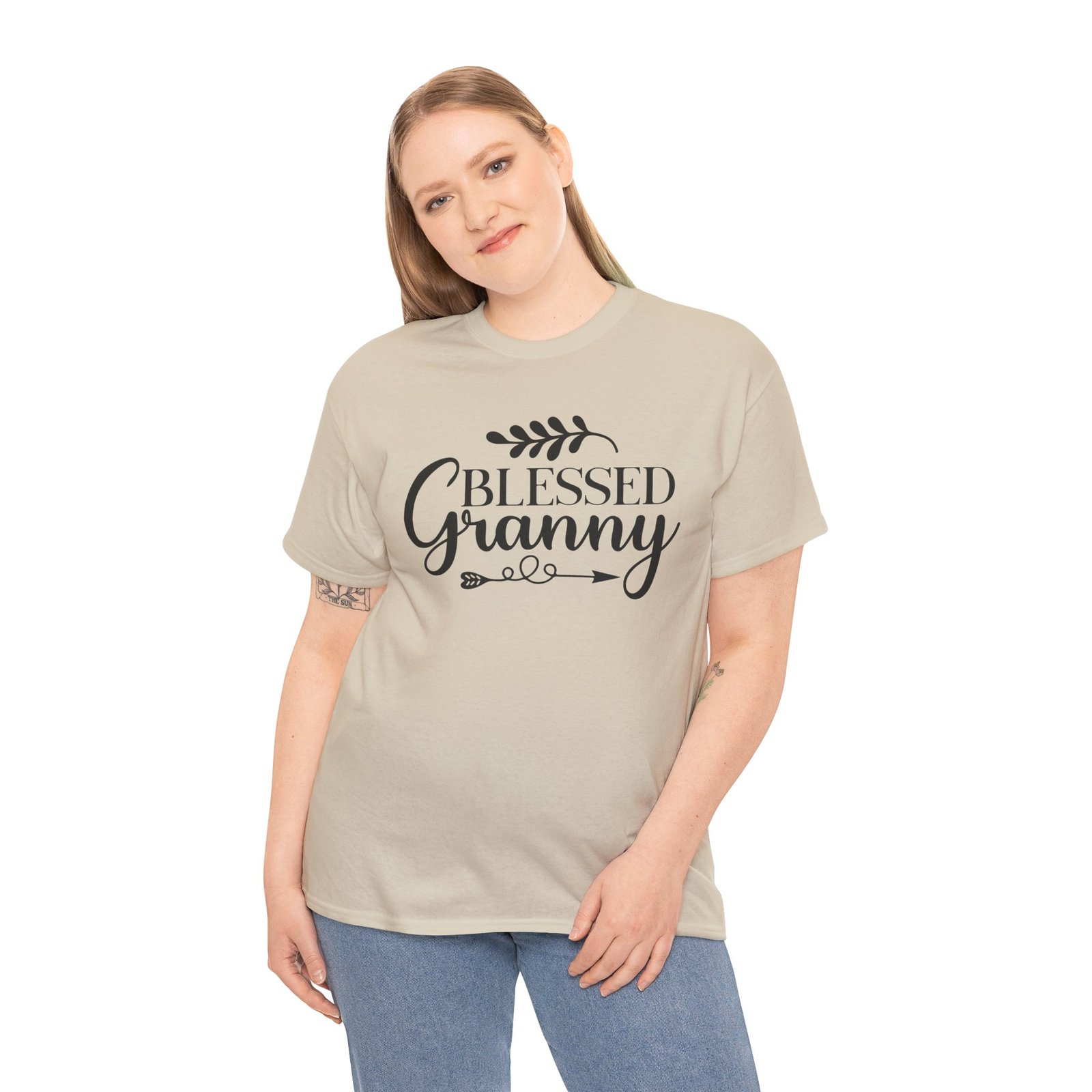 Blessed Granny T-Shirt – Floral Grandma Gift Tee - Image 20