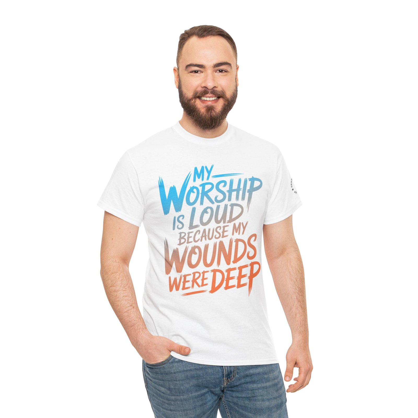 Loud Worship Tee — Christian Graphic T-Shirt - Image 15