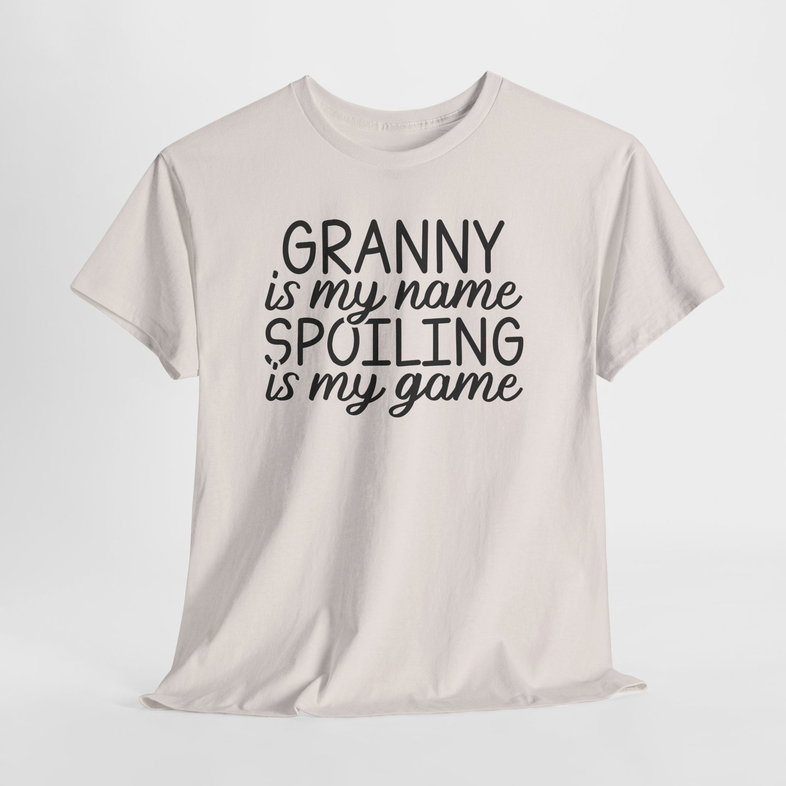 Granny Is My Name Spoiling Is My Game T-Shirt - Image 25