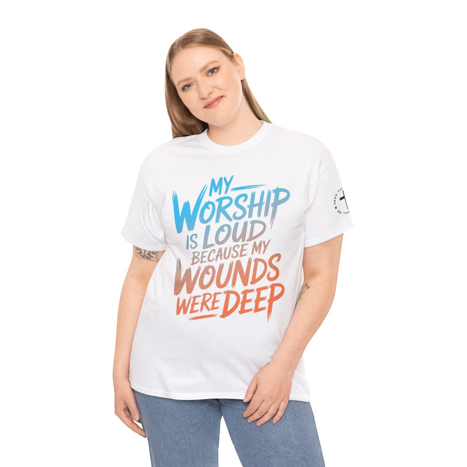 Loud Worship Tee — Christian Graphic T-Shirt - Image 14