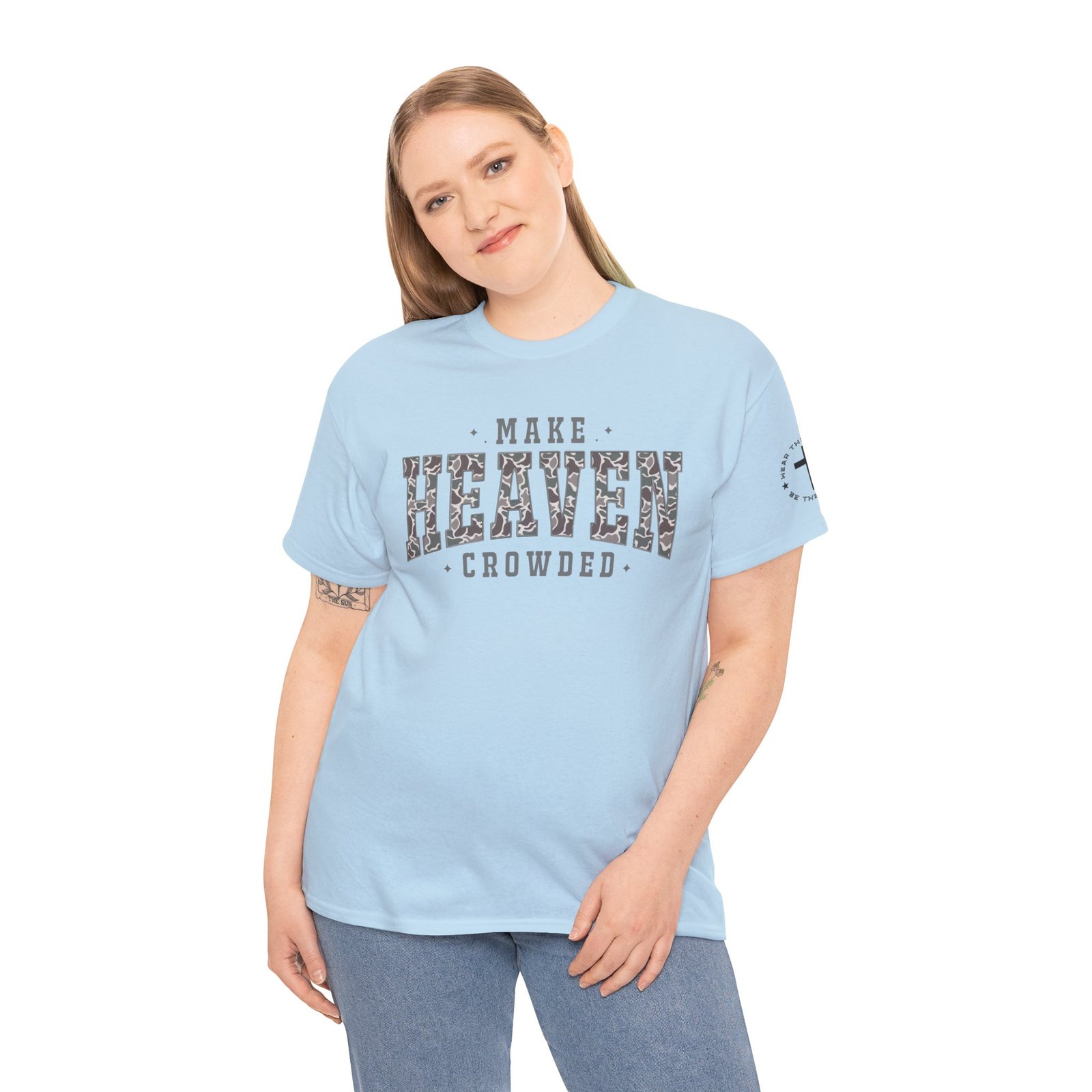 Make Heaven Crowded T-Shirt — Inspirational Christian Faith Tee - Image 66