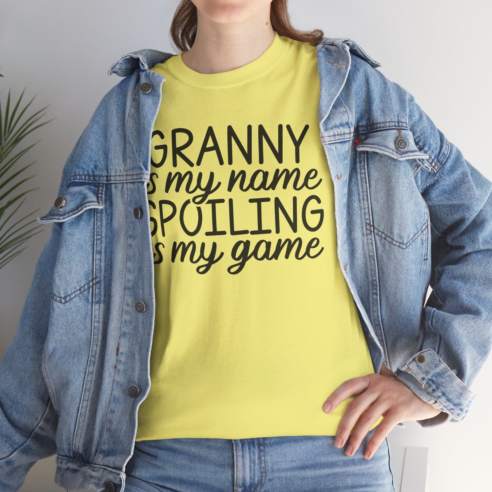 Granny Is My Name Spoiling Is My Game T-Shirt - Image 57