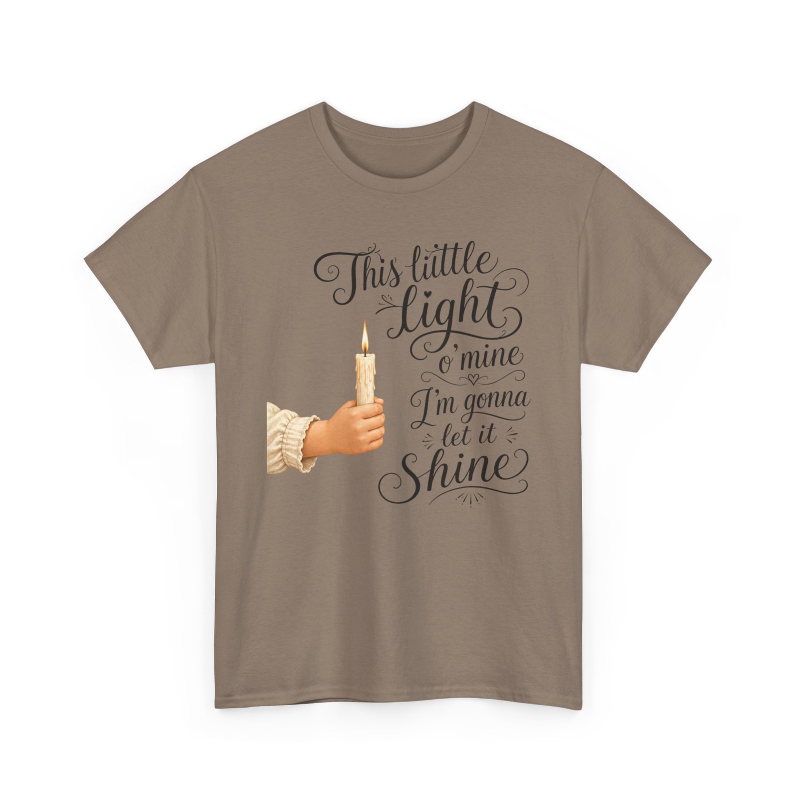 'This Little Light O' Mine' T-Shirt — Inspirational Gospel Tee - Image 3