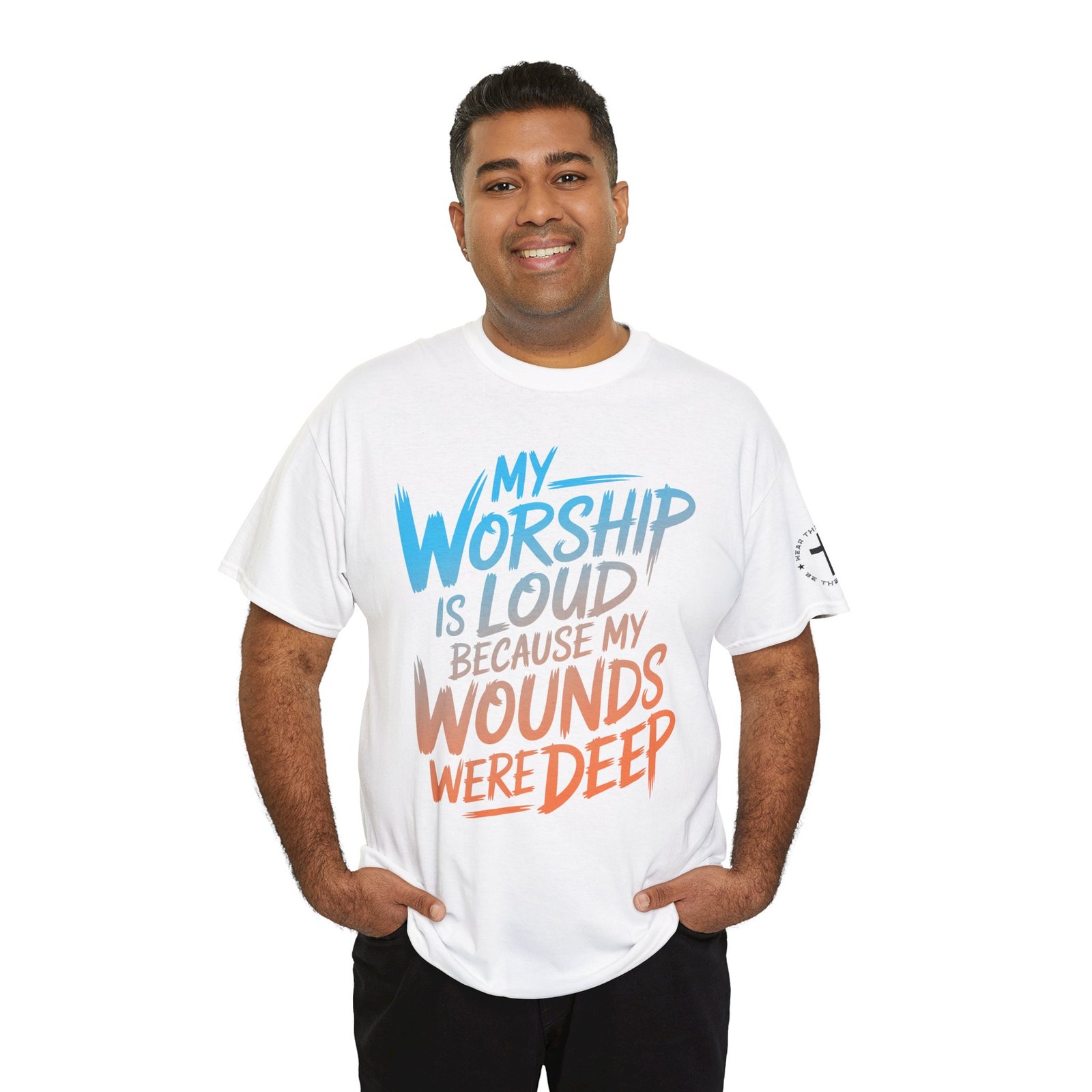 Loud Worship Tee — Christian Graphic T-Shirt - Image 16