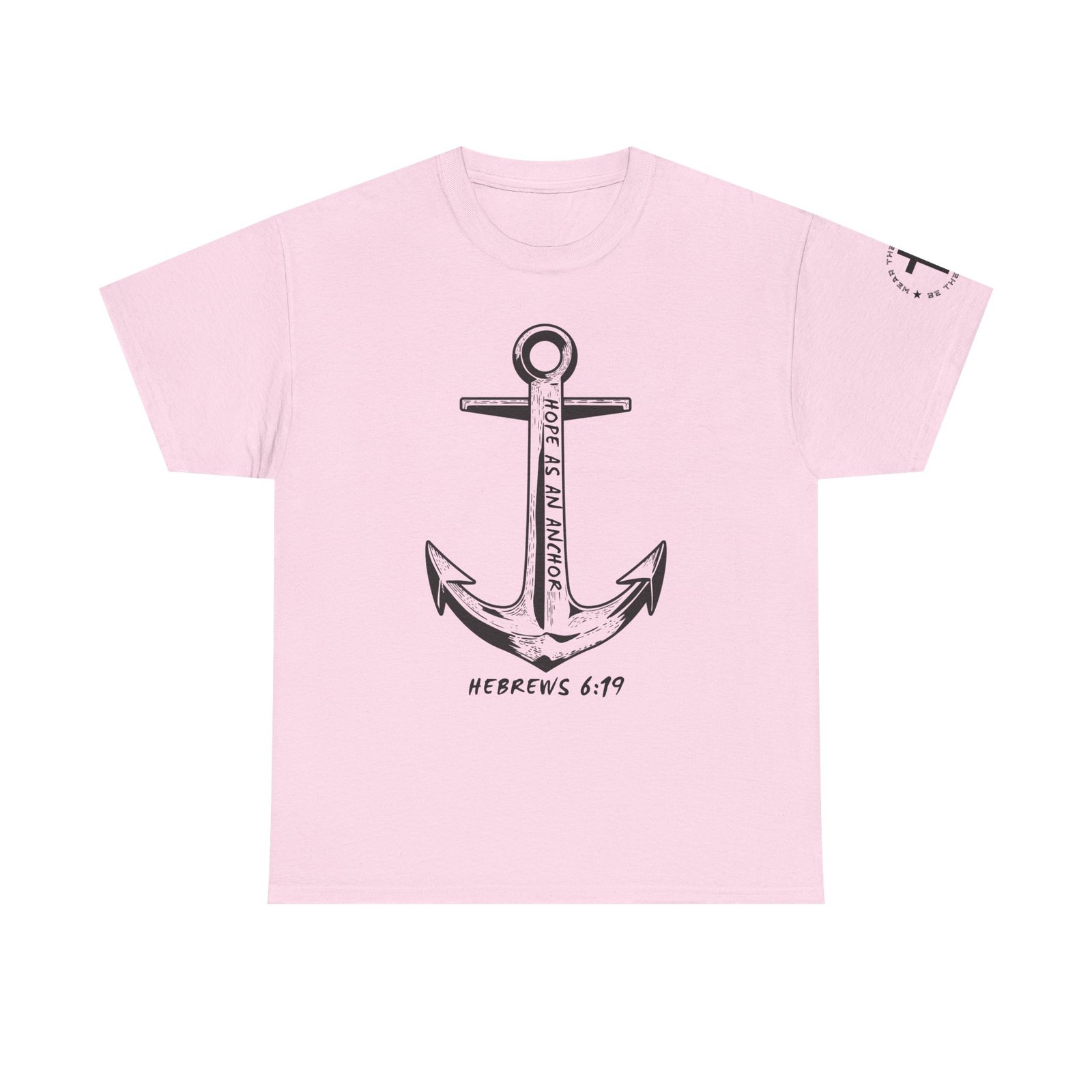 Anchor Faith T-Shirt – Hebrews 6:19 Christian Nautical Tee - Image 102
