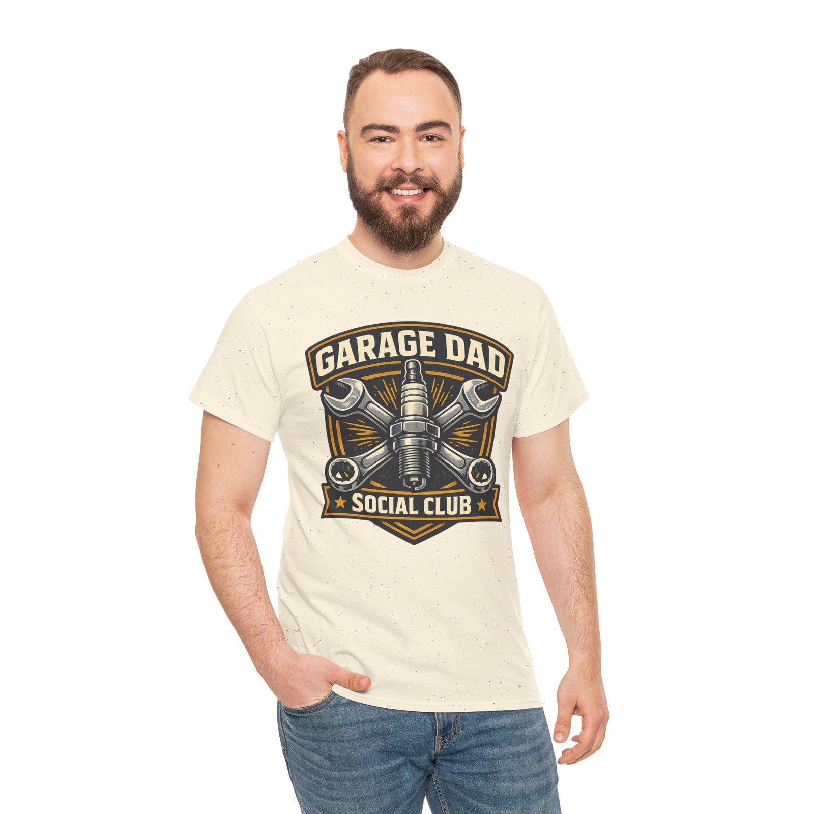 Garage Dad Social Club T-Shirt - Image 41