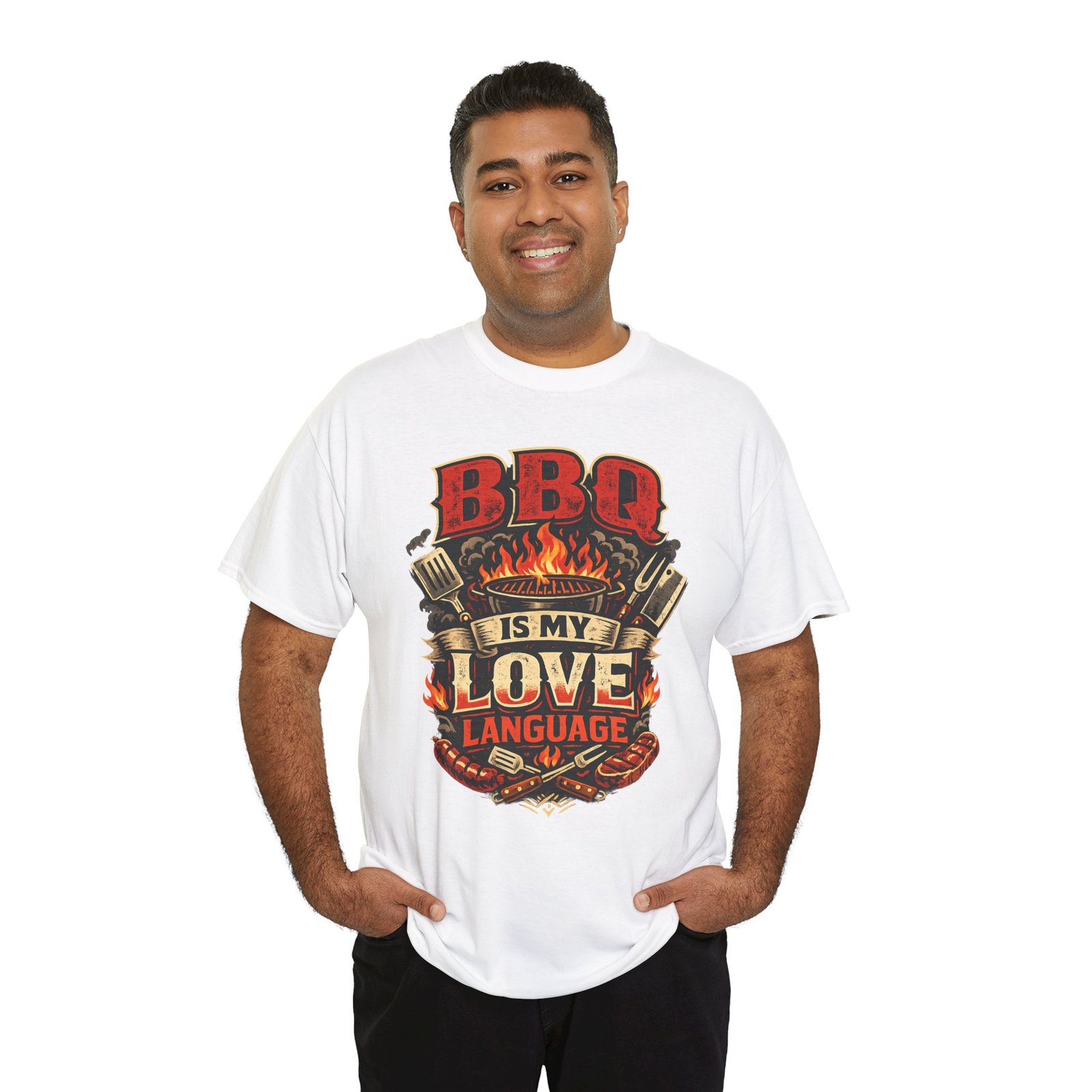 BBQ Is My Love Language T-Shirt - Image 11