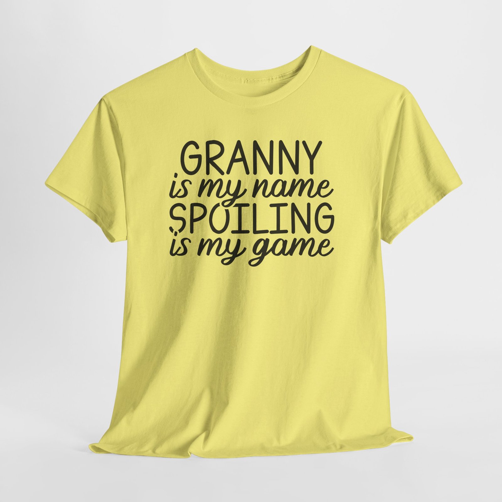 Granny Is My Name Spoiling Is My Game T-Shirt - Image 53