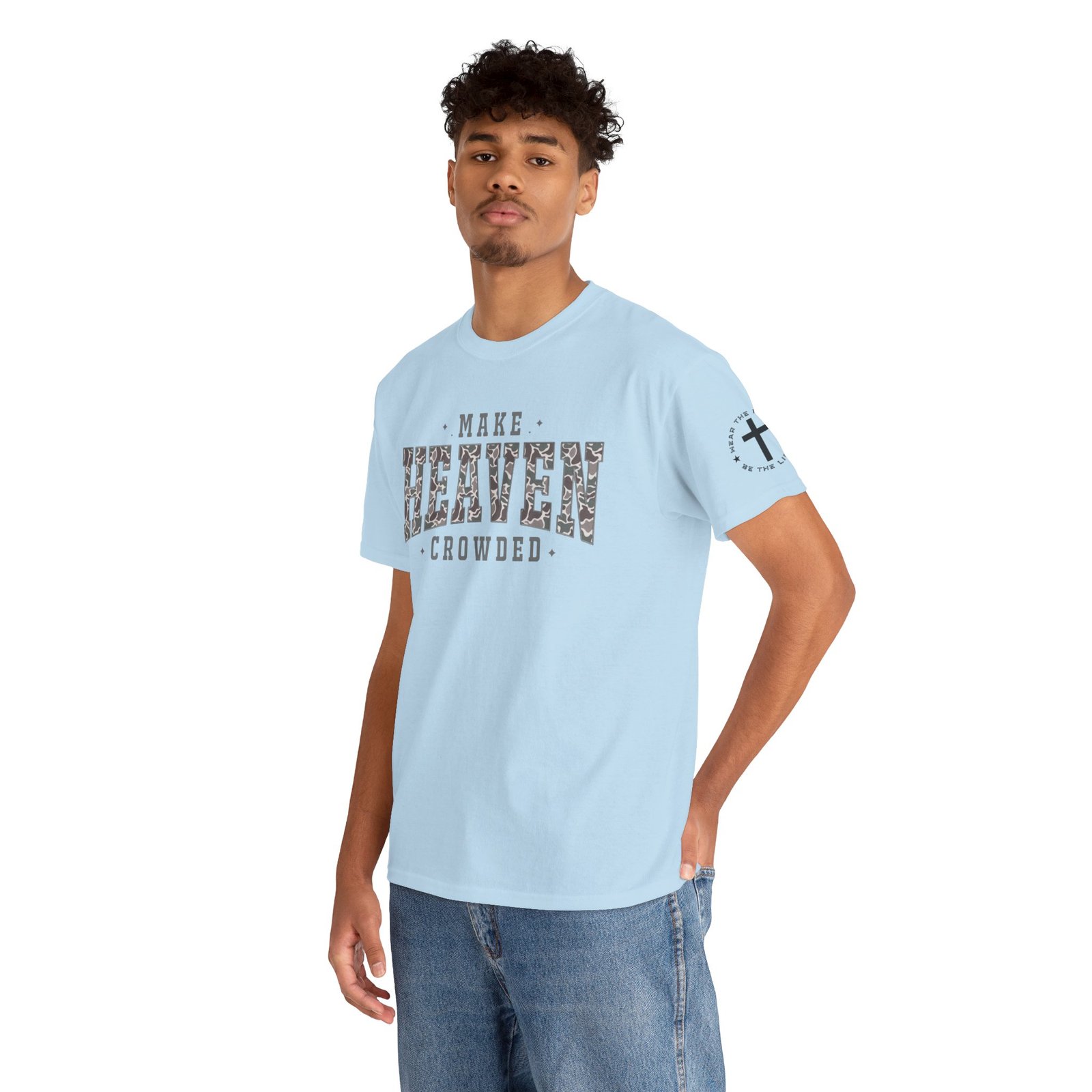 Make Heaven Crowded T-Shirt — Inspirational Christian Faith Tee - Image 68