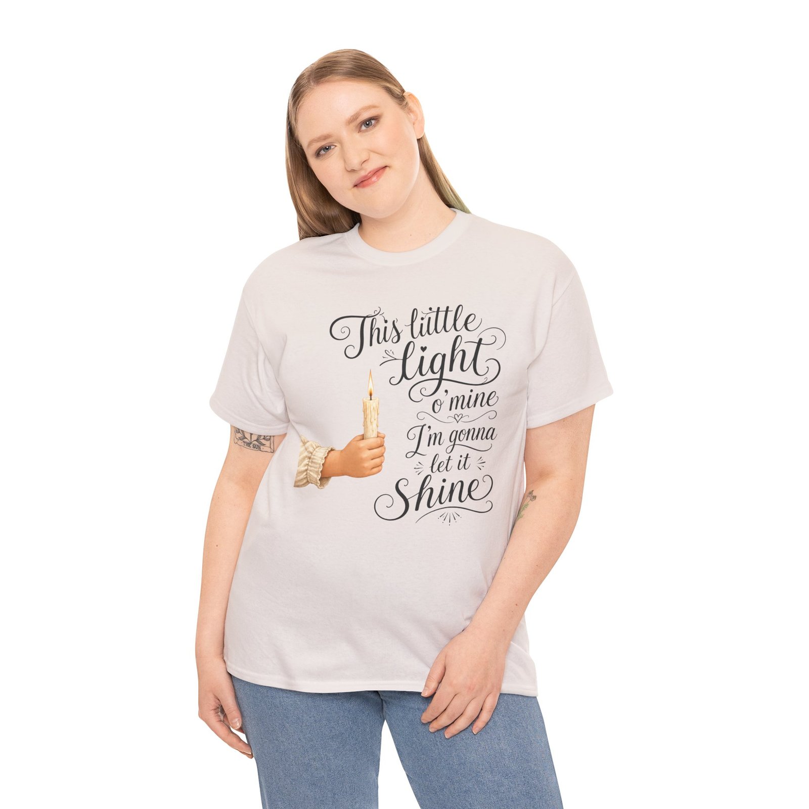 'This Little Light O' Mine' T-Shirt — Inspirational Gospel Tee - Image 26